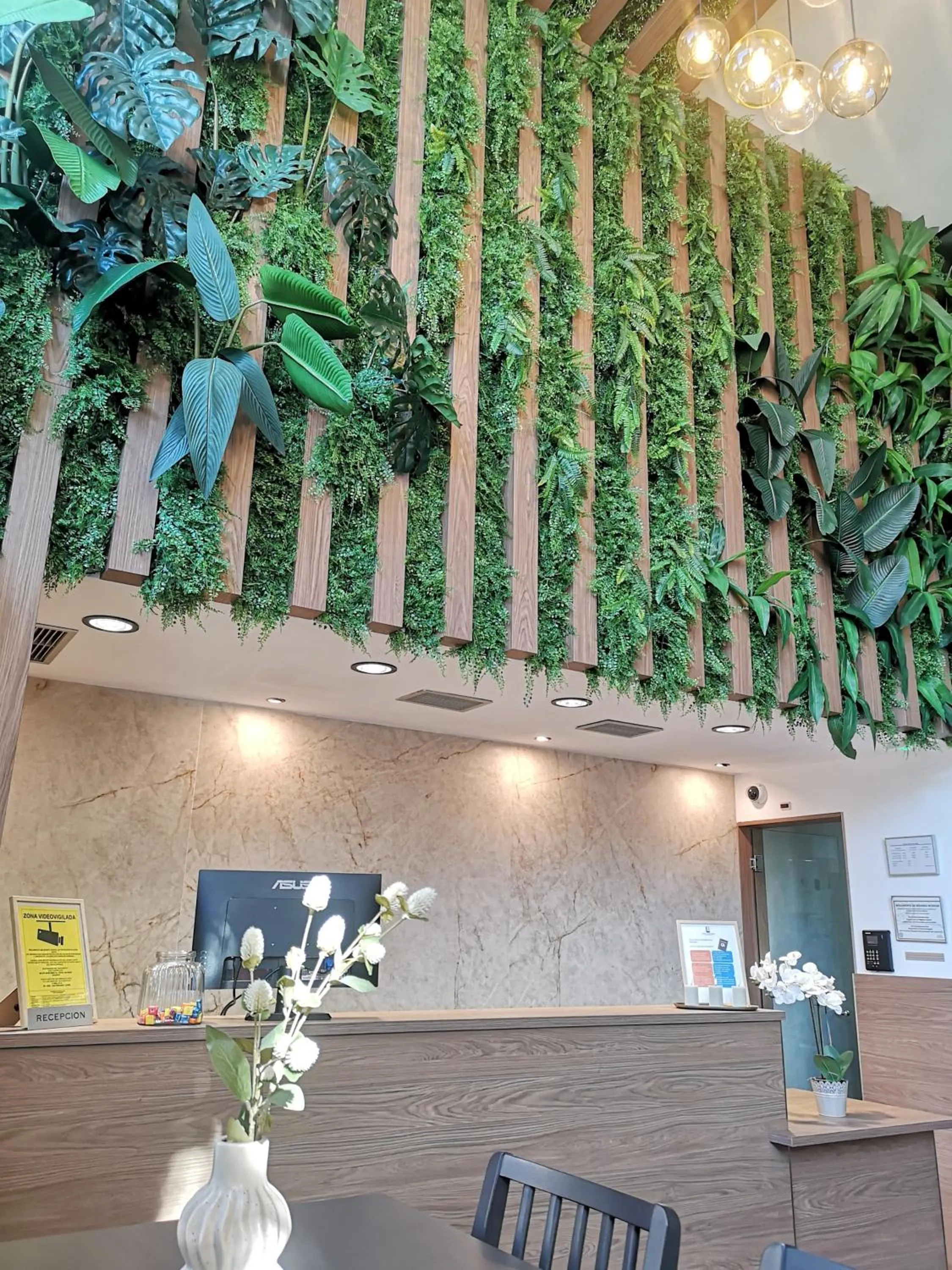 Lobby or reception in Hotel Salymar