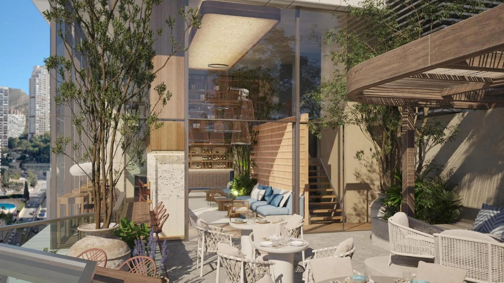 Balcony/Terrace in Port Benidorm Hotel & Spa 4* Sup