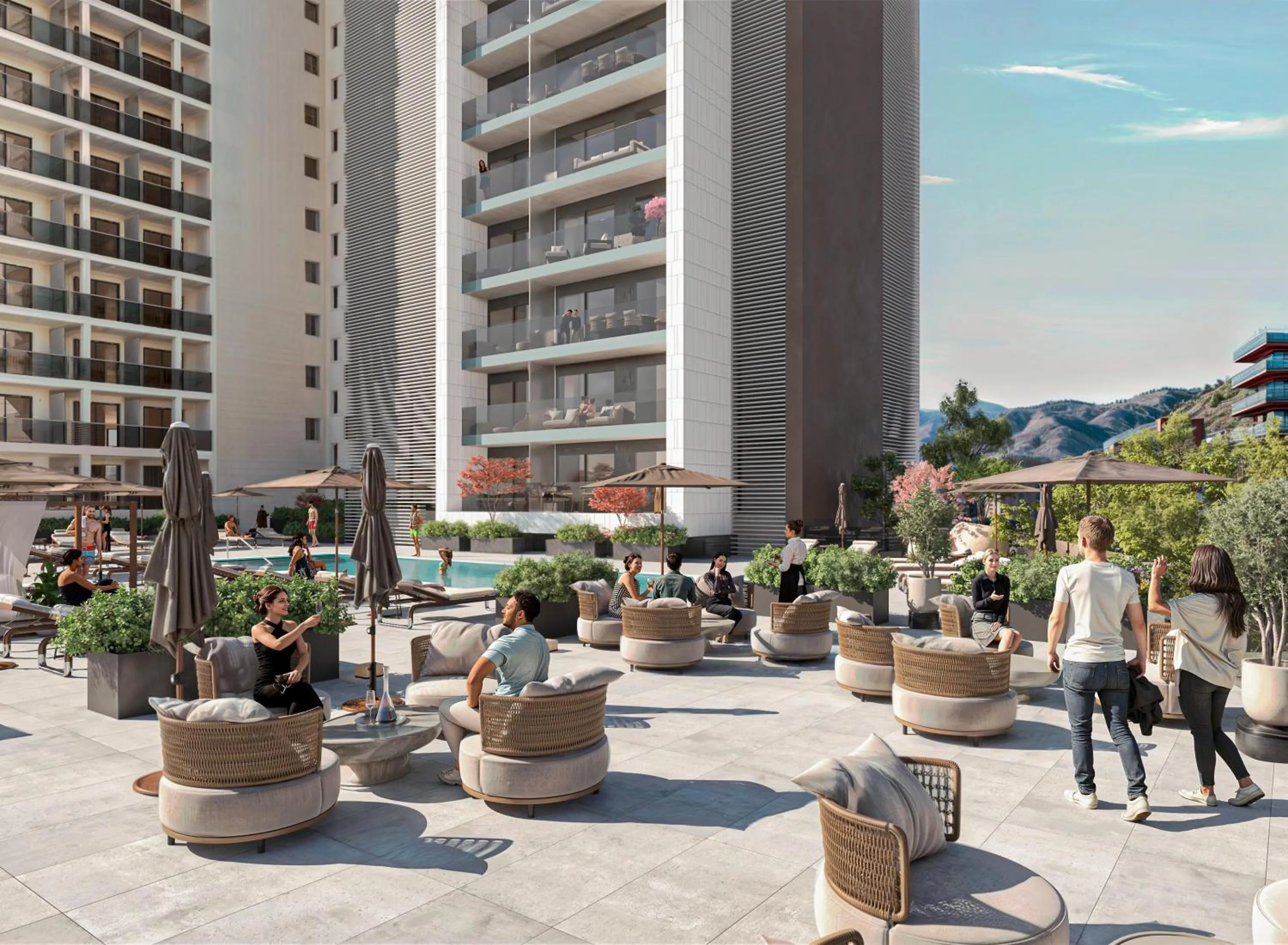 Balcony/Terrace in Port Benidorm Hotel & Spa 4* Sup