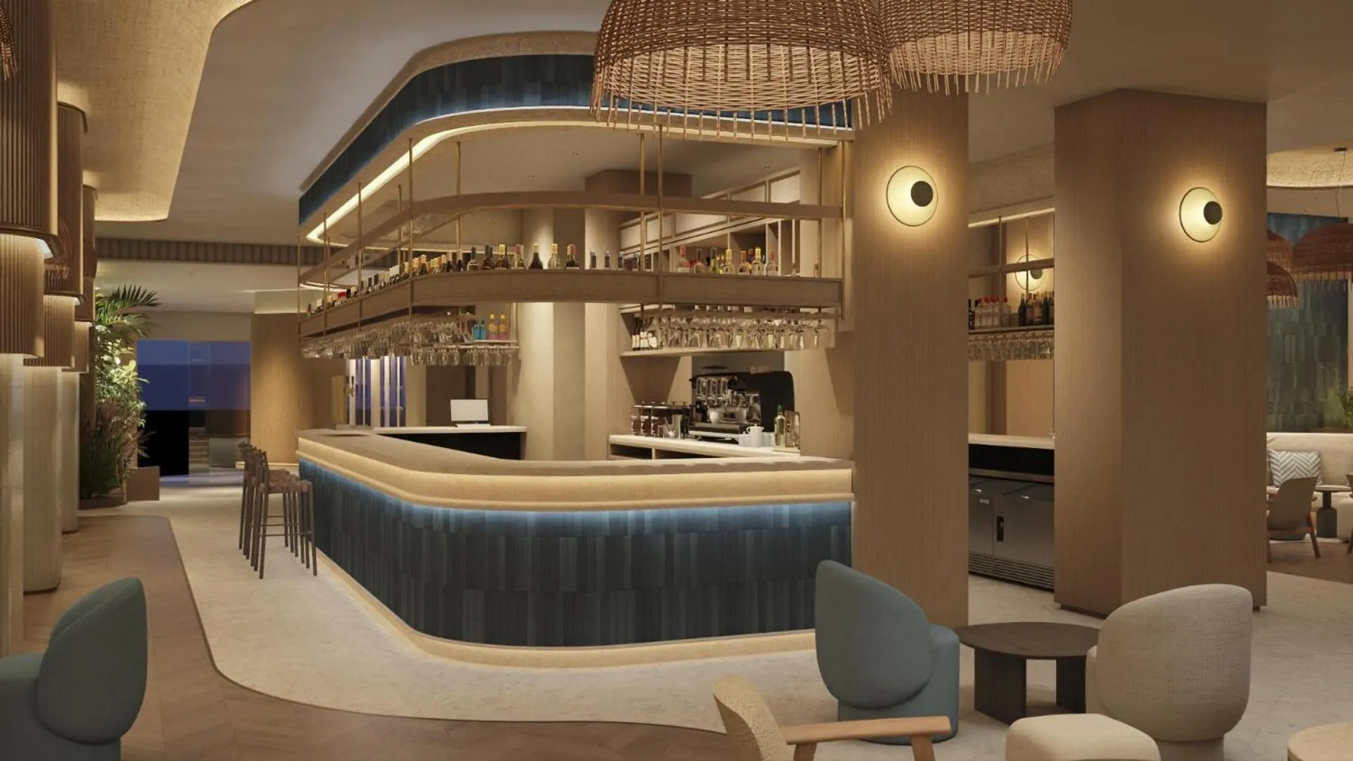 Lobby or reception in Port Benidorm Hotel & Spa 4* Sup