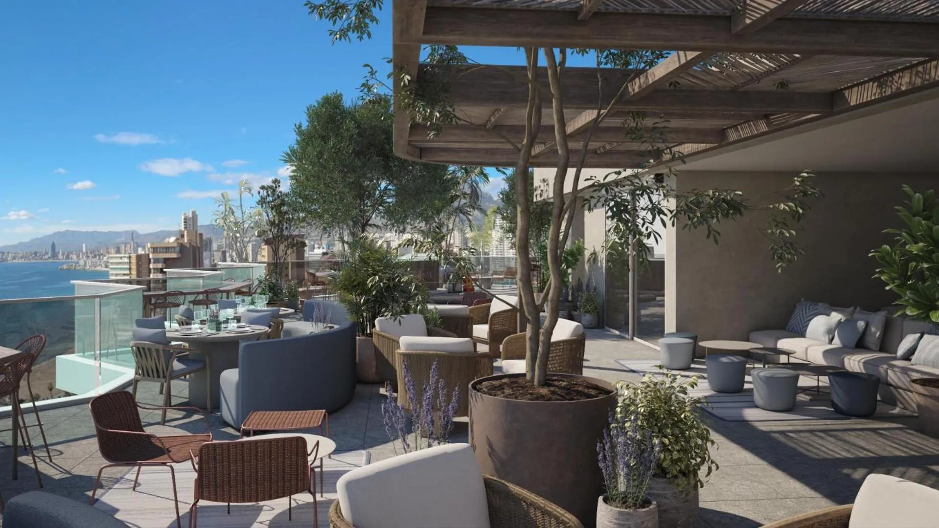 Balcony/Terrace in Port Benidorm Hotel & Spa 4* Sup