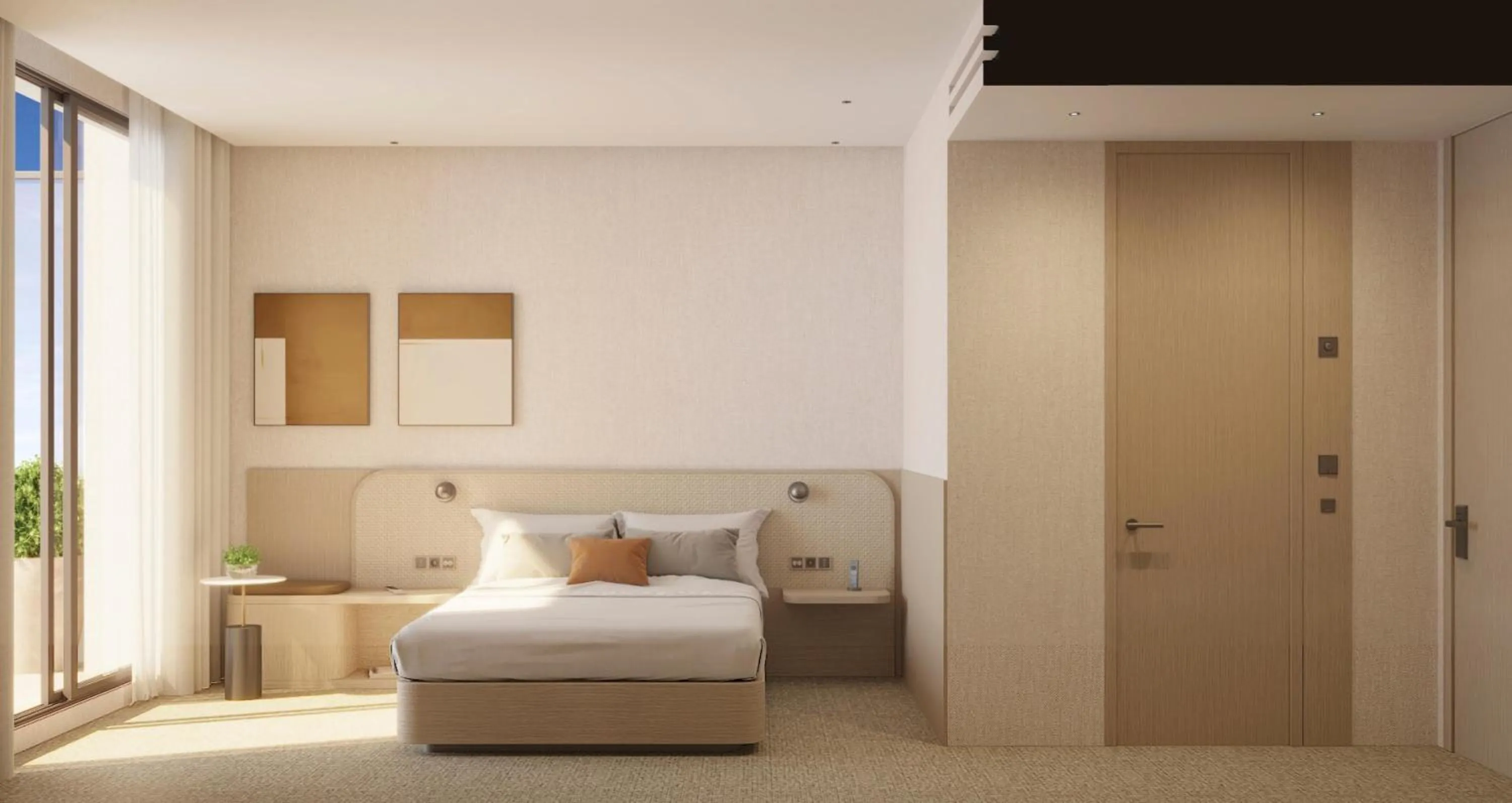 Photo of the whole room, Bed in Port Benidorm Hotel & Spa 4* Sup