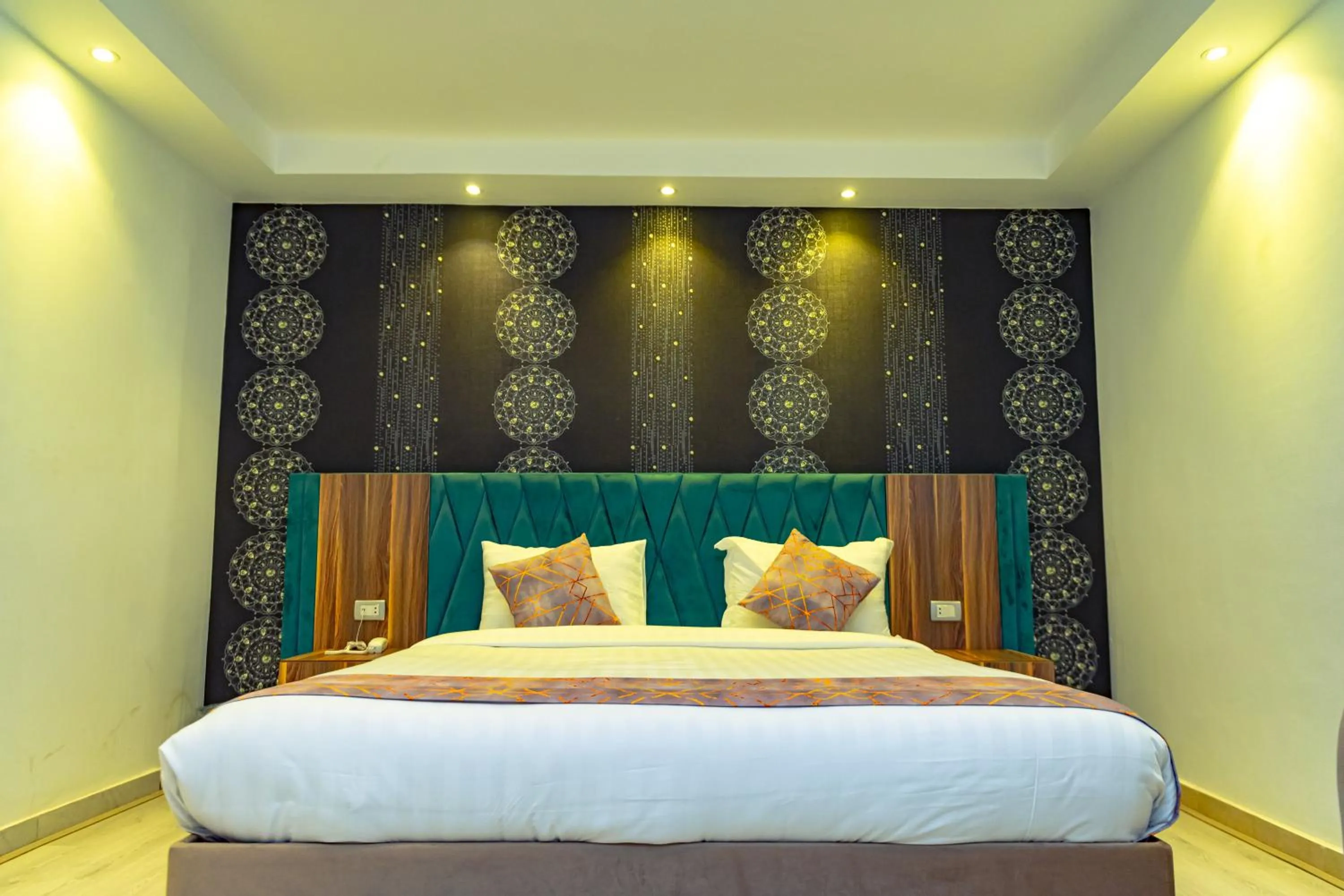 Bedroom, Bed in Jasmine Pyramids Hotel