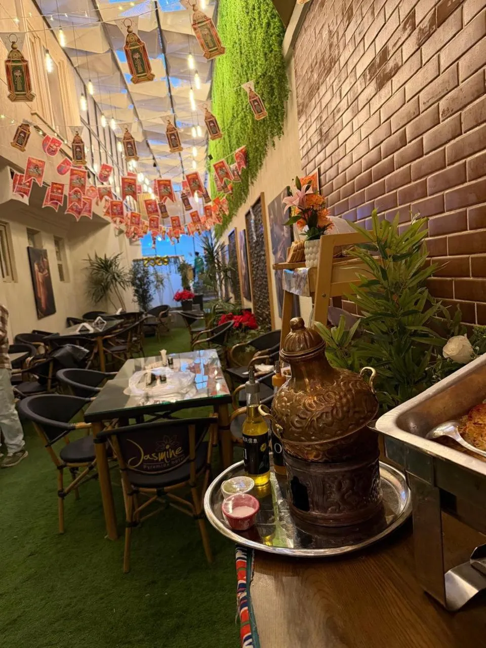 Breakfast in Jasmine Pyramids Hotel