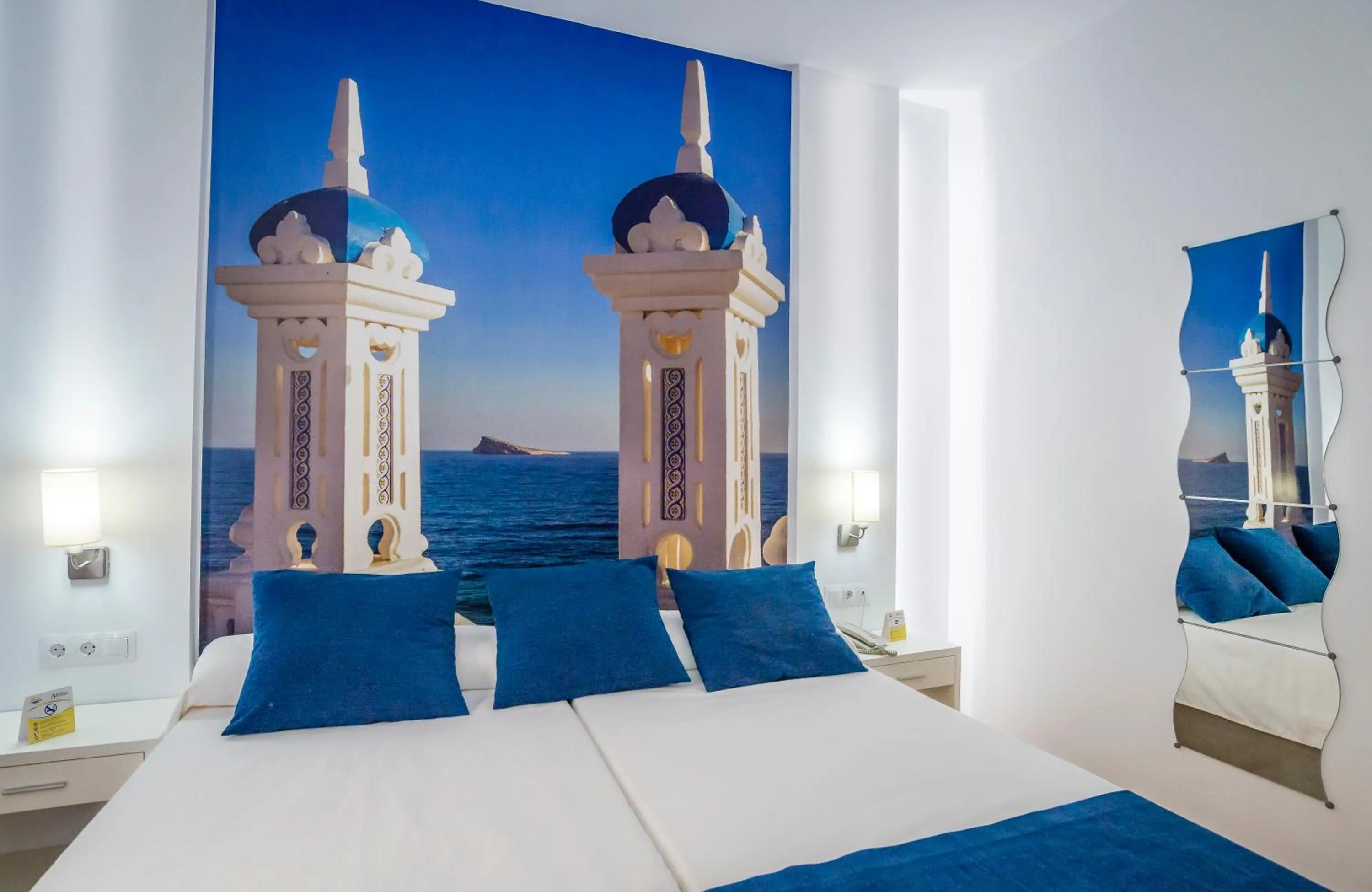 Bed in Hotel Avenida