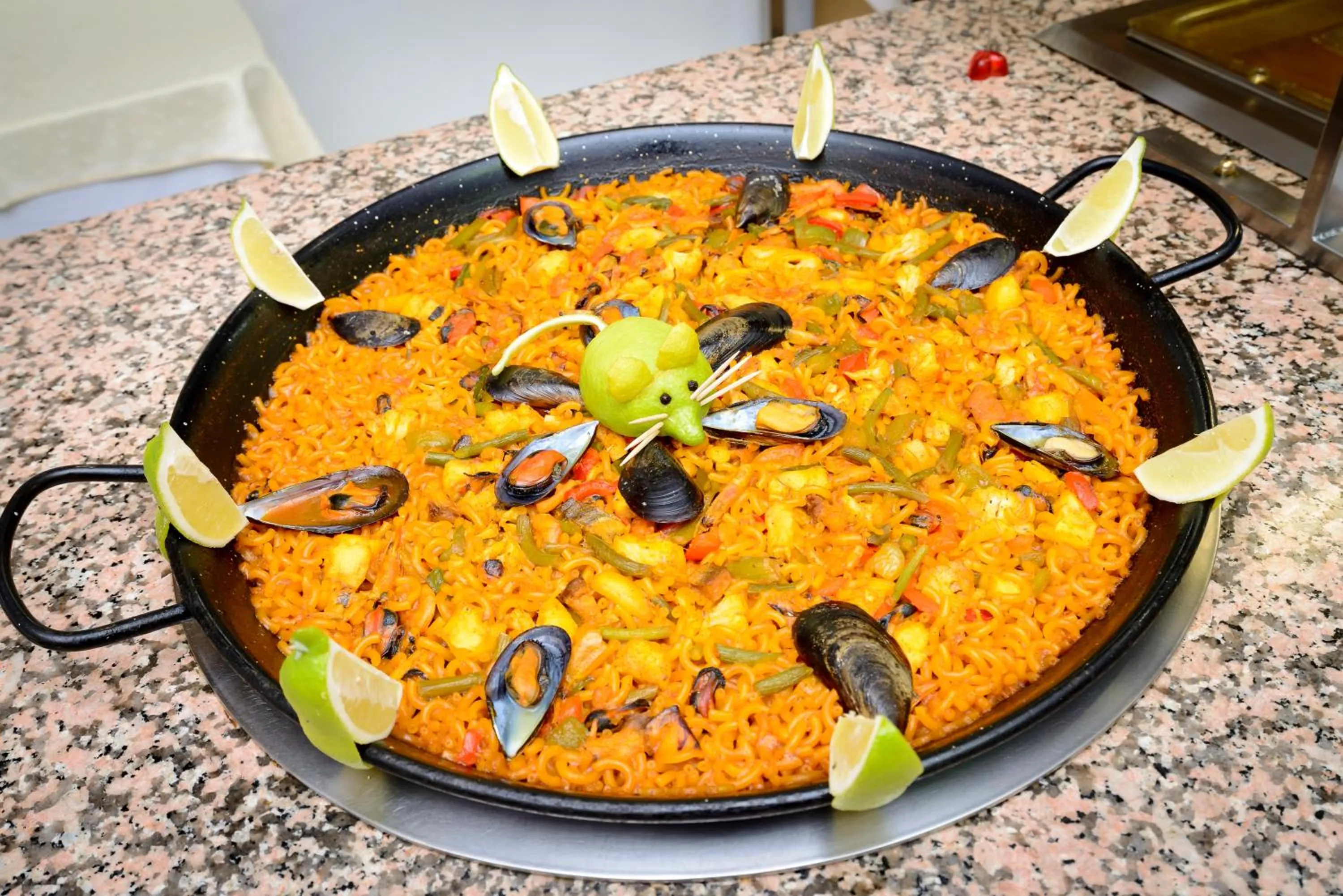 Food close-up in Hotel Mareny Benidorm
