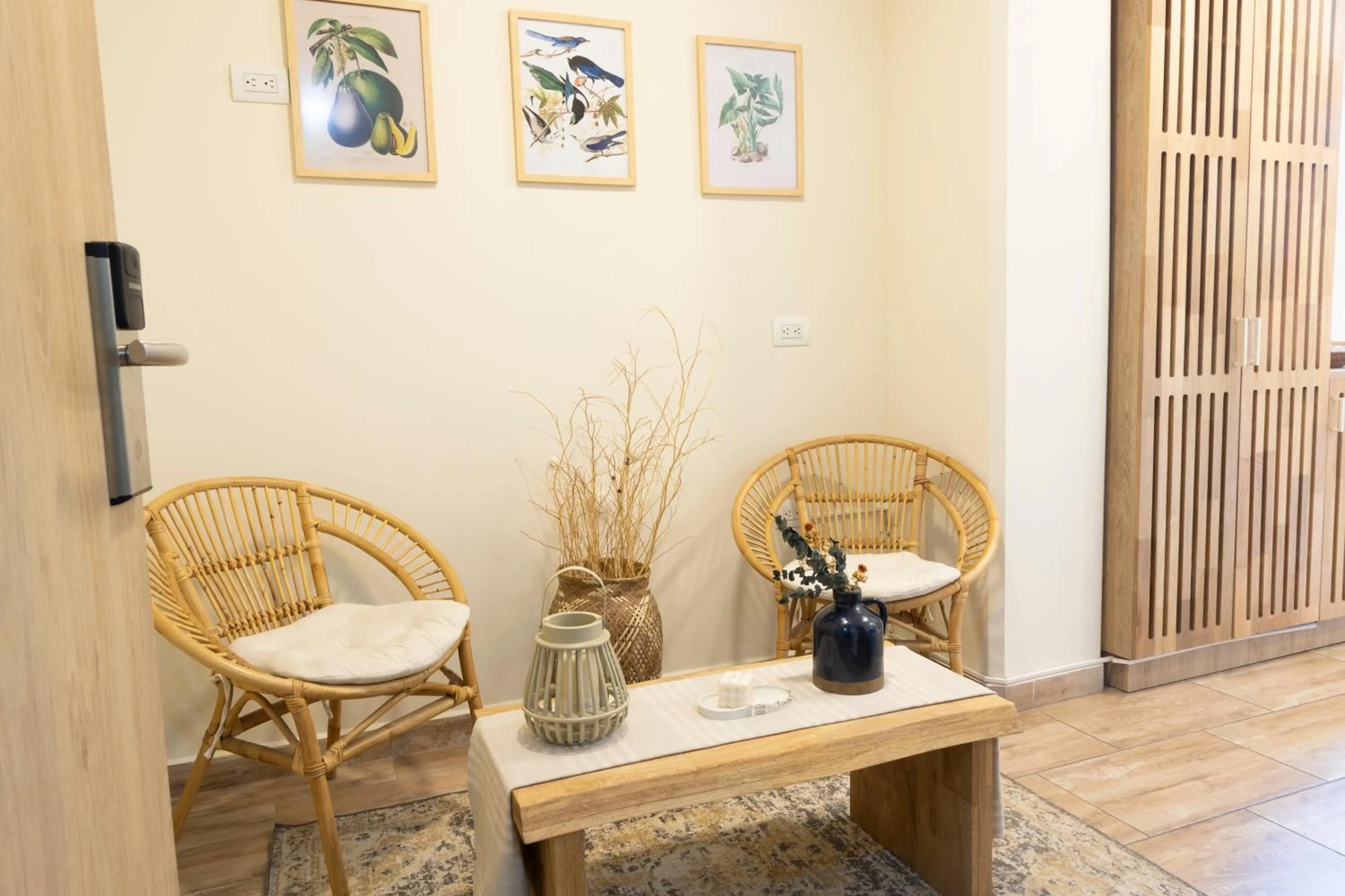 Seating area in Mythical Hotel Boutique