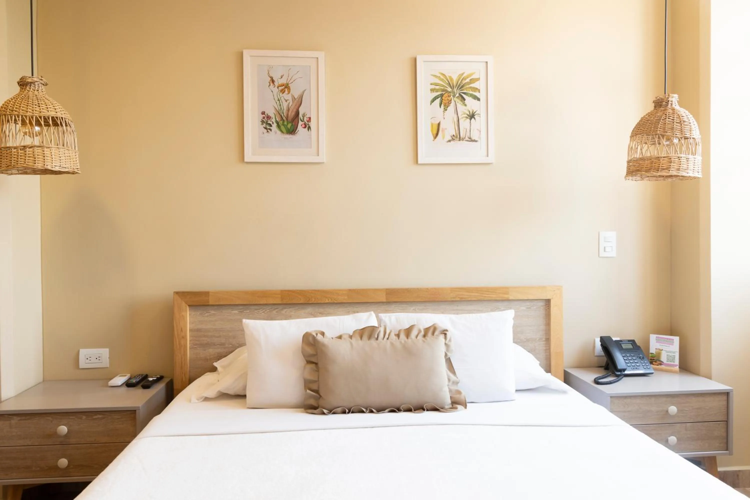 Bed in Mythical Hotel Boutique