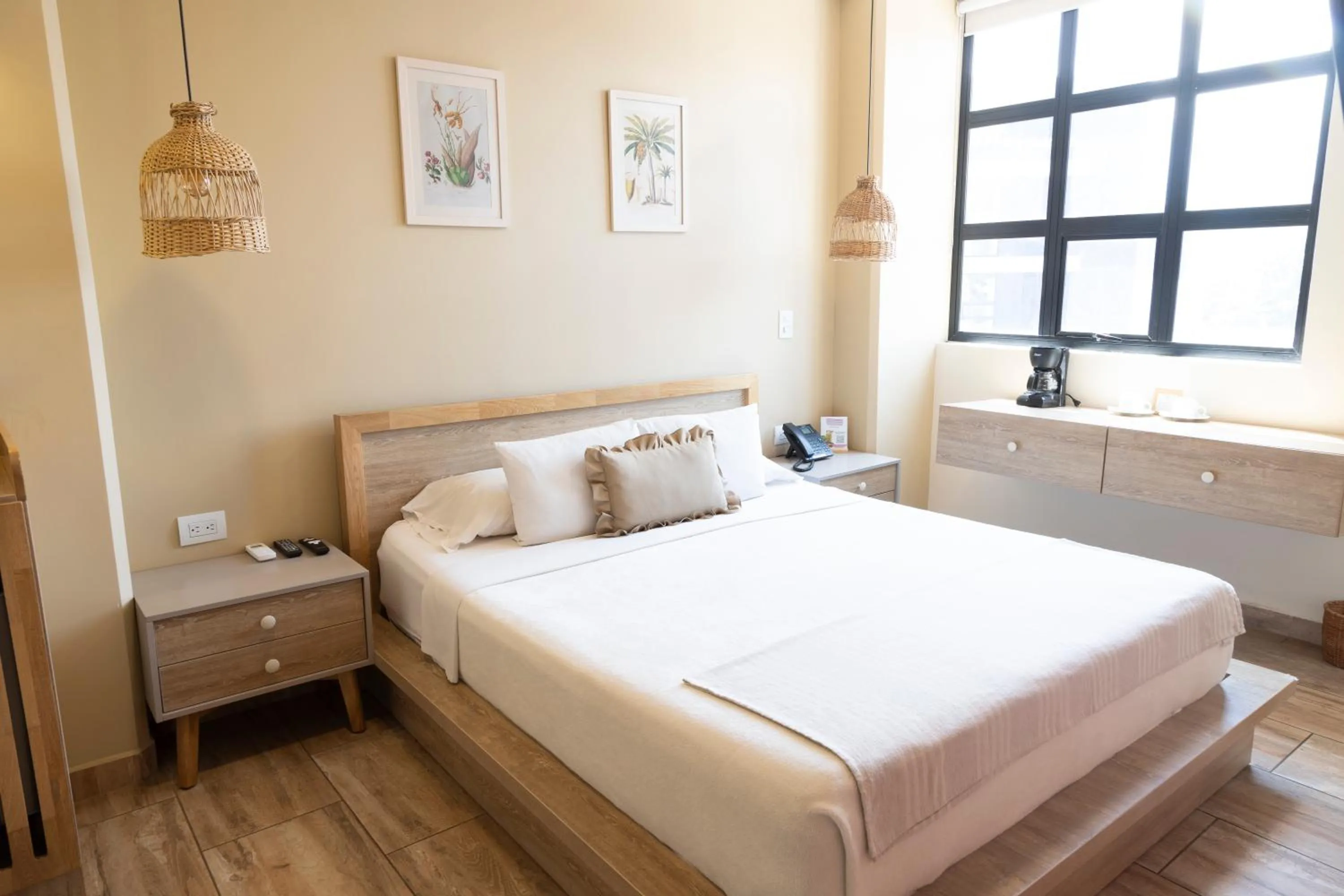 Bed in Mythical Hotel Boutique