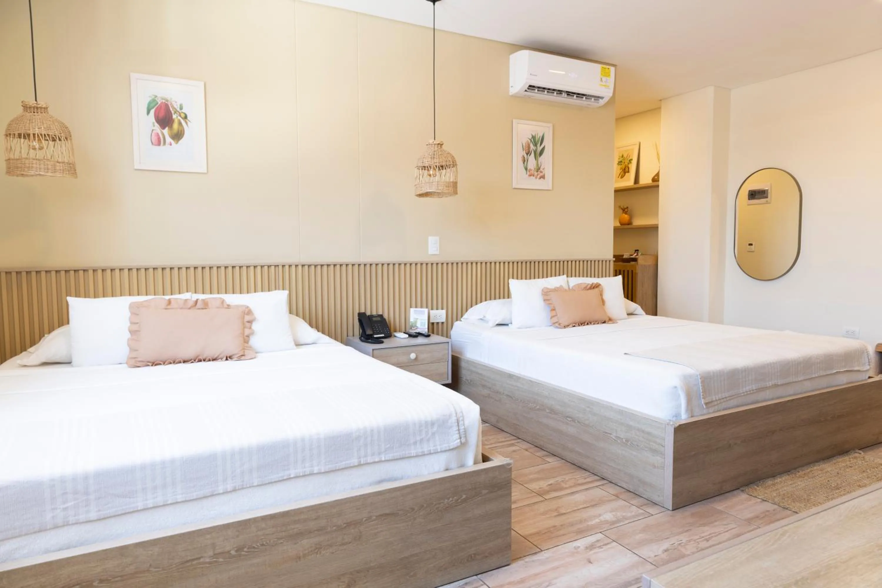 Bed in Mythical Hotel Boutique