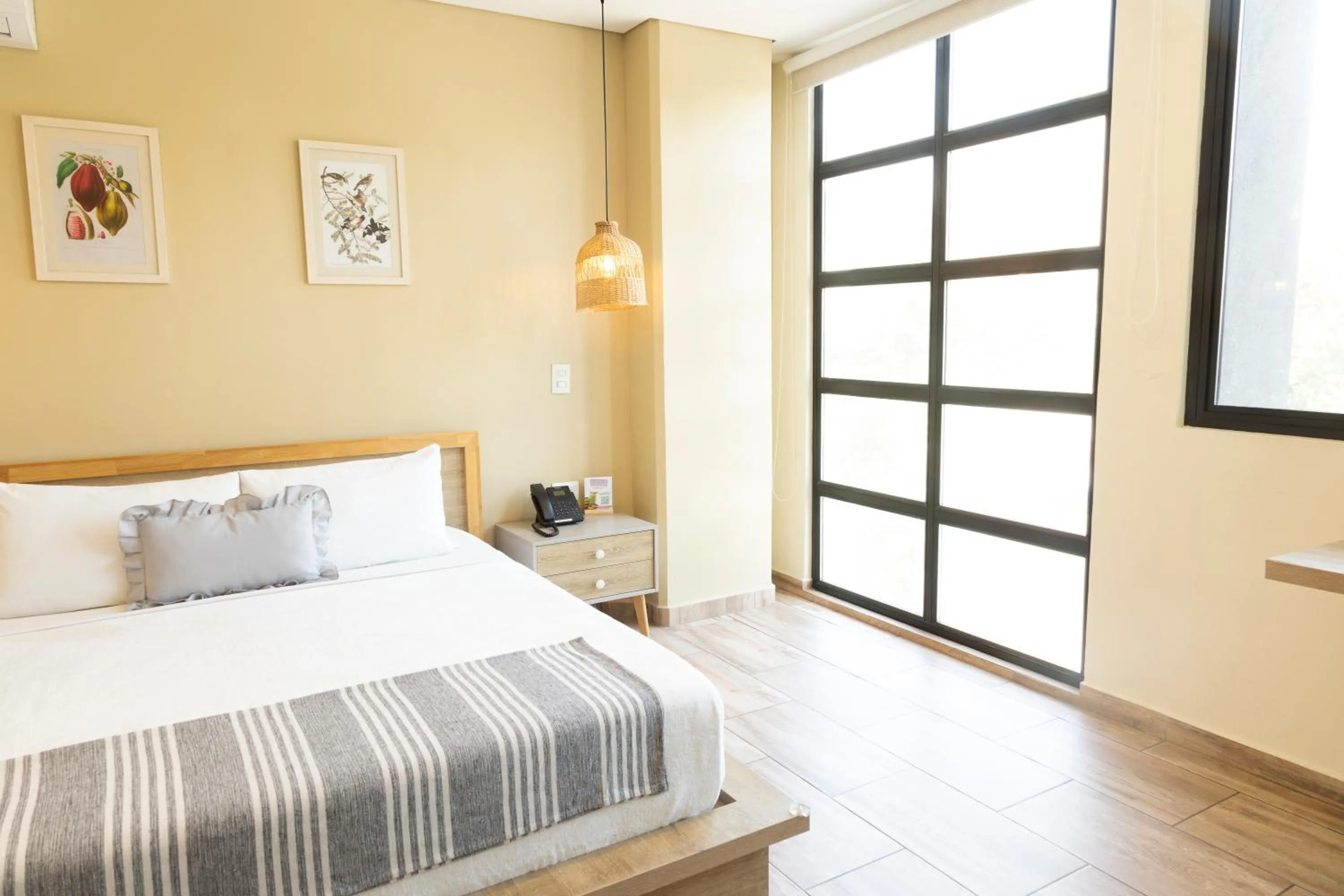 Bed in Mythical Hotel Boutique