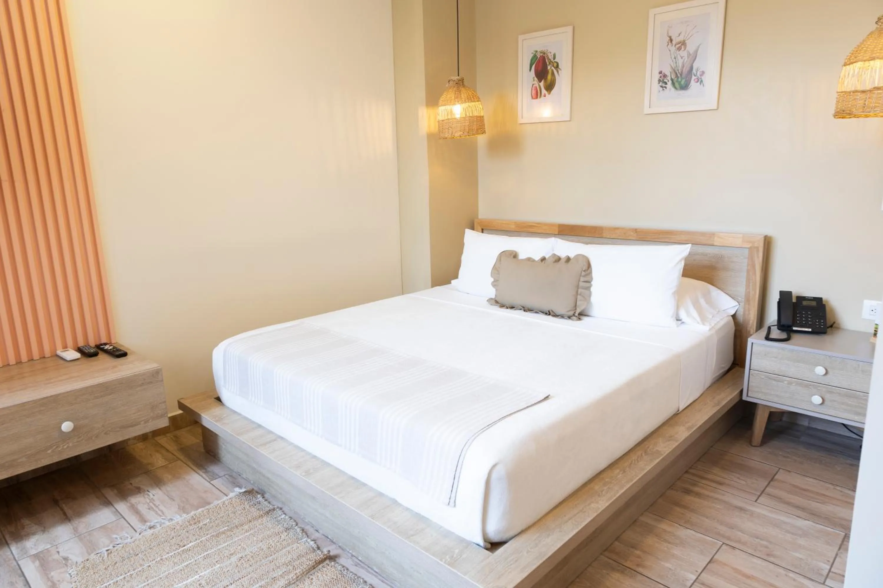 Bed in Mythical Hotel Boutique