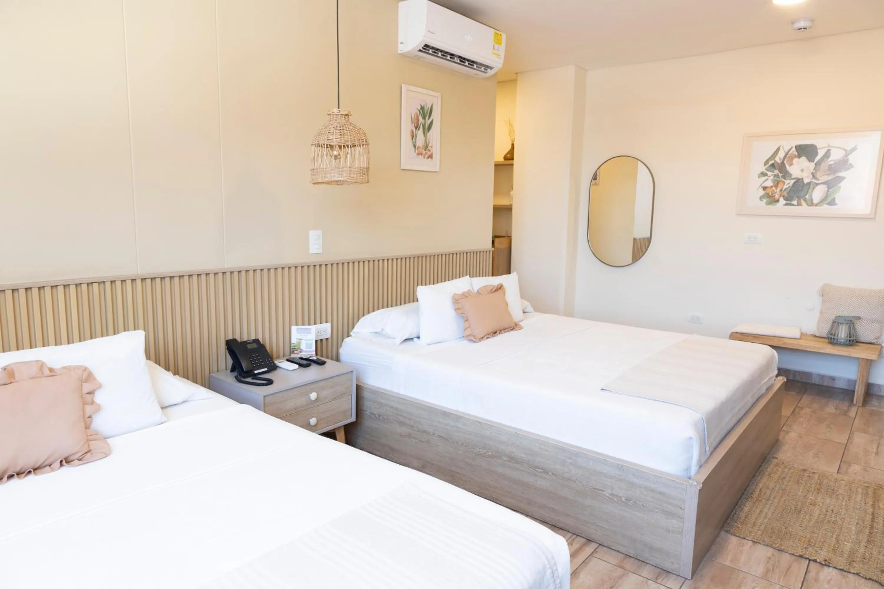 Bed in Mythical Hotel Boutique