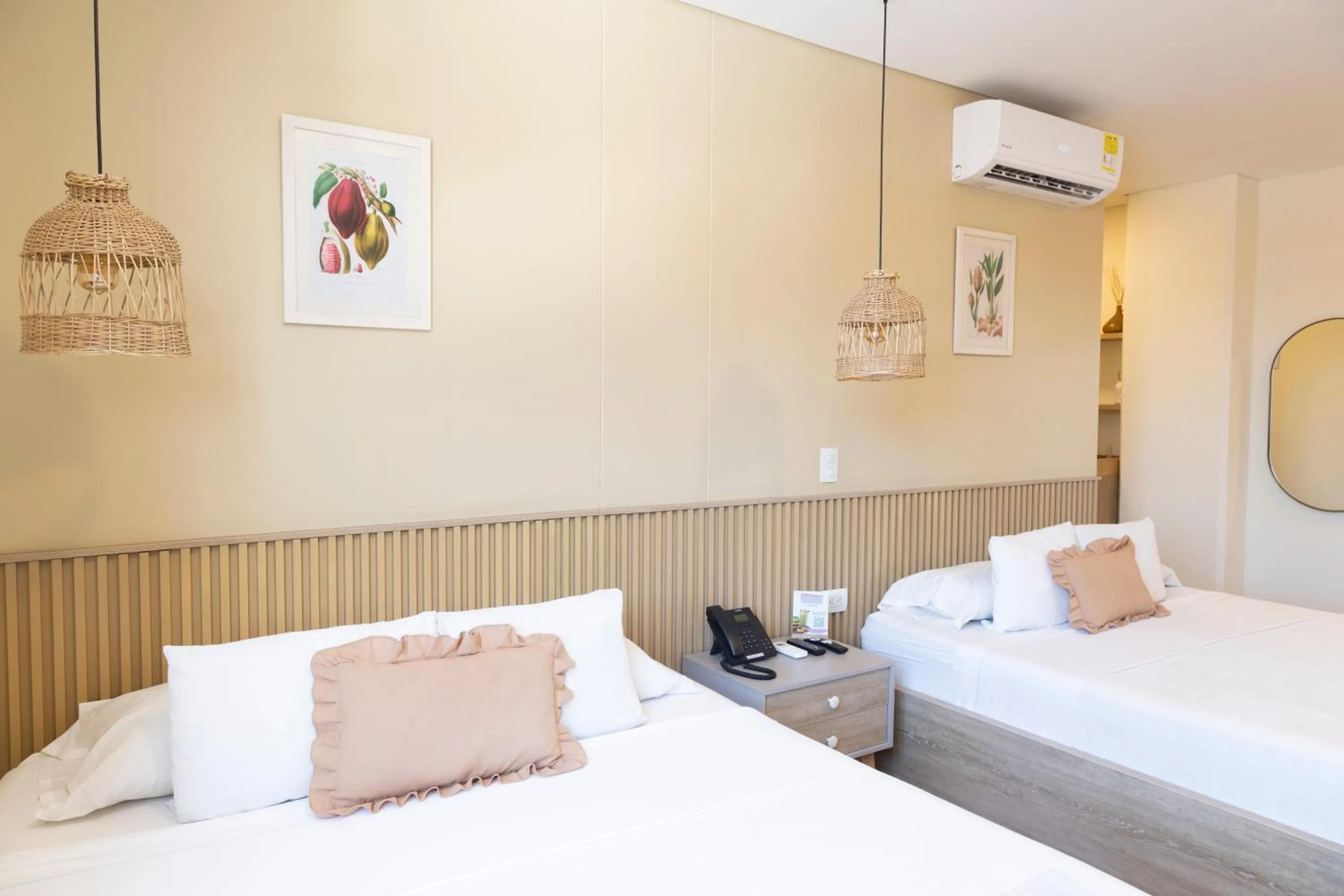 Bed in Mythical Hotel Boutique