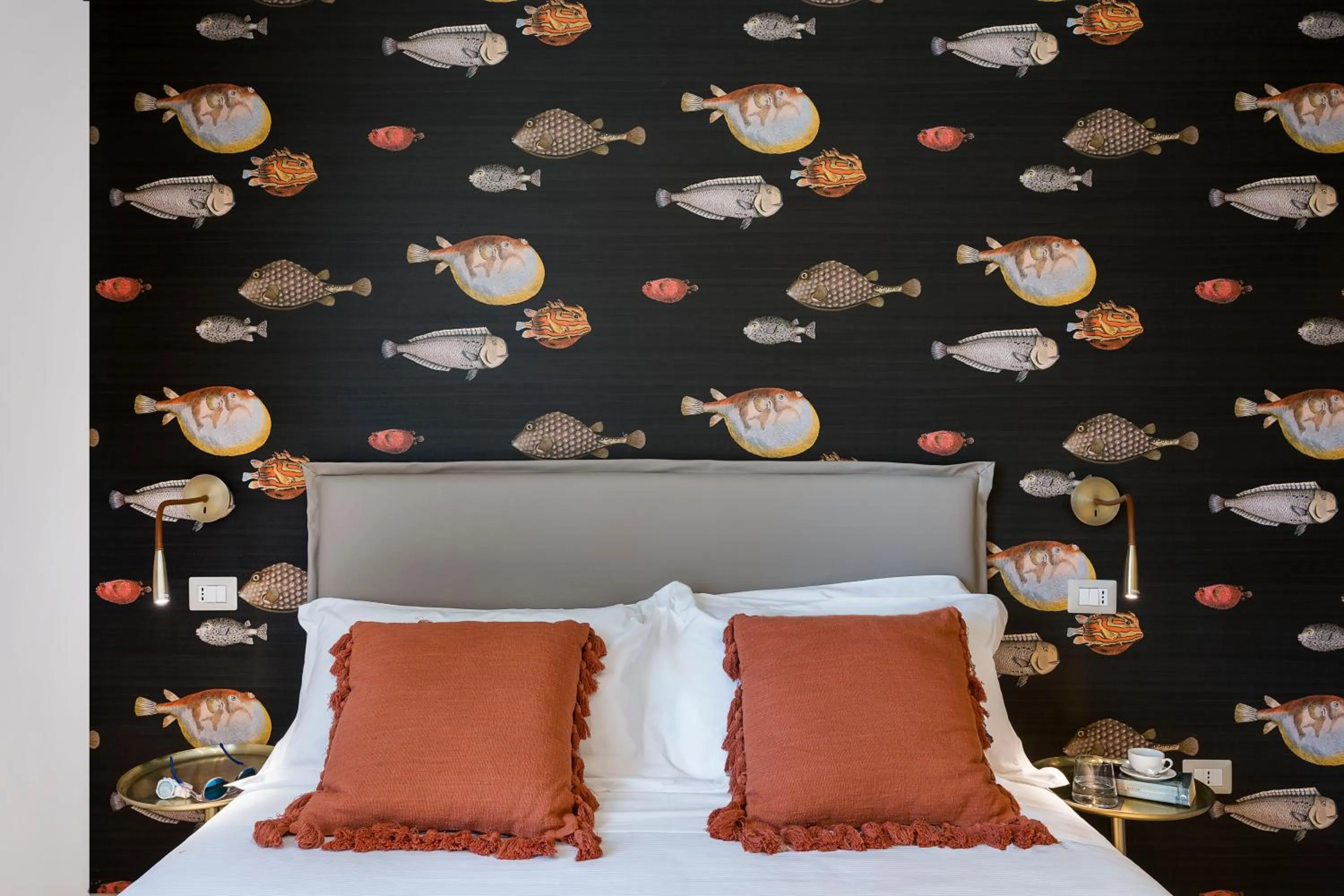 Decorative detail, Bed in Belduomo