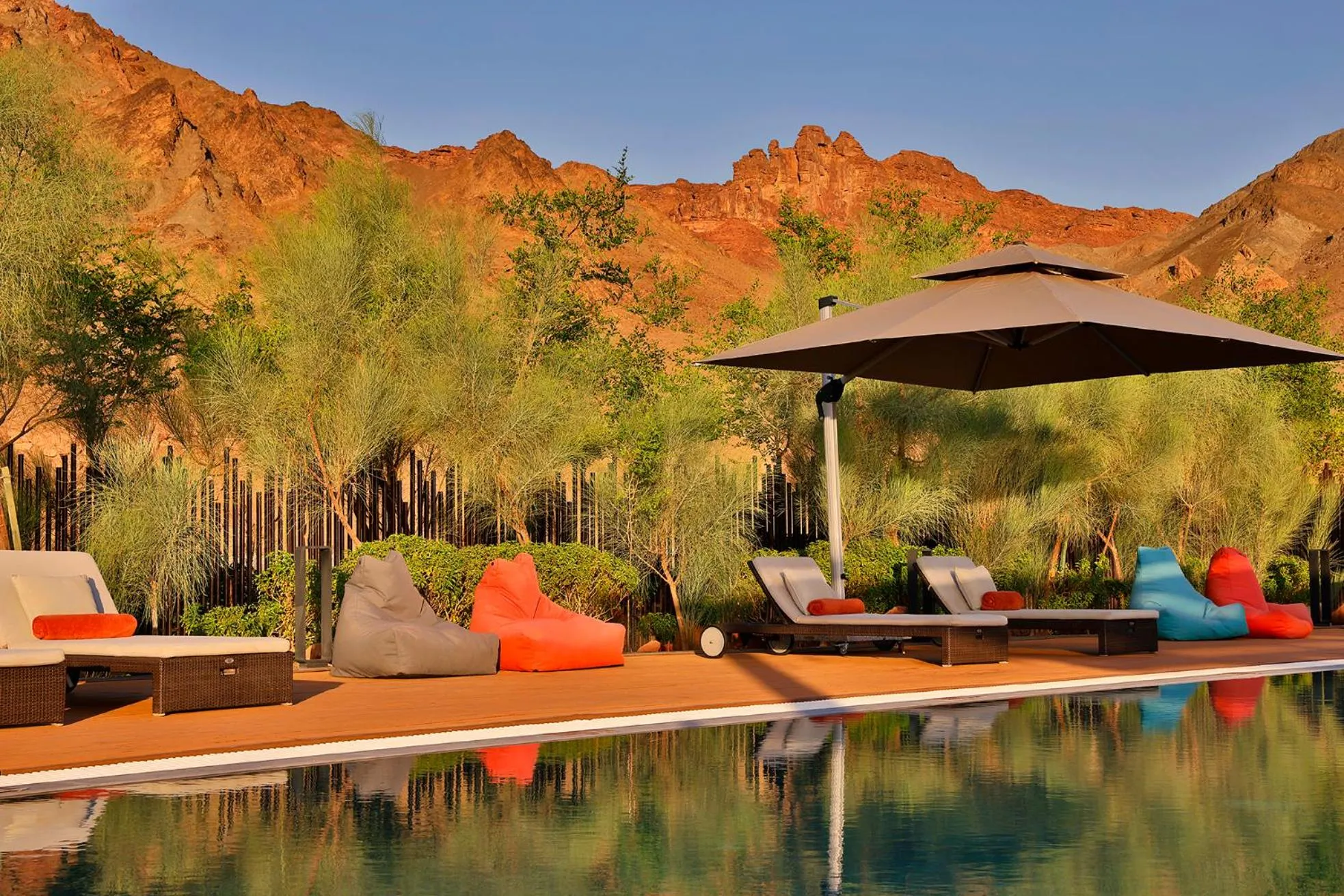 Swimming pool in Cloud 7 Residence AlUla