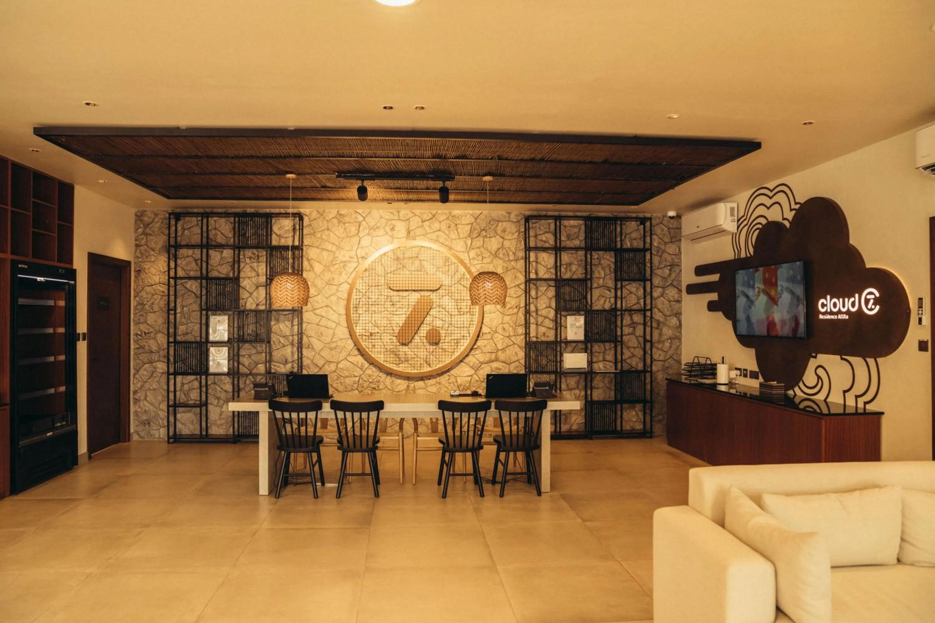 Lobby or reception in Cloud 7 Residence AlUla