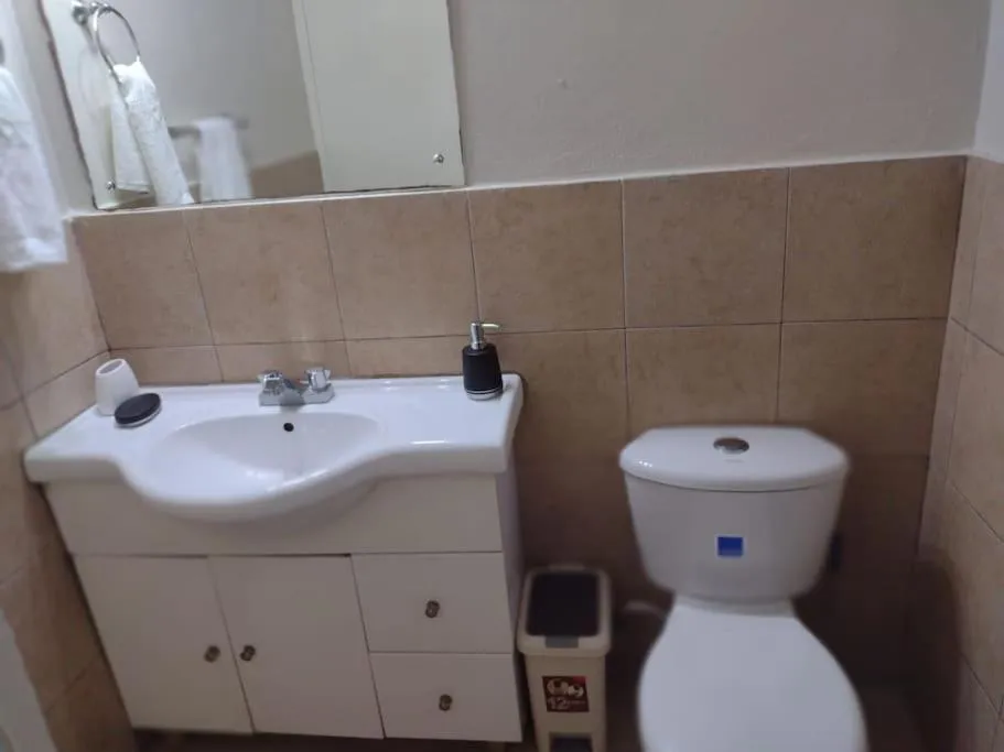 Bathroom in Club Caribbean Apartments