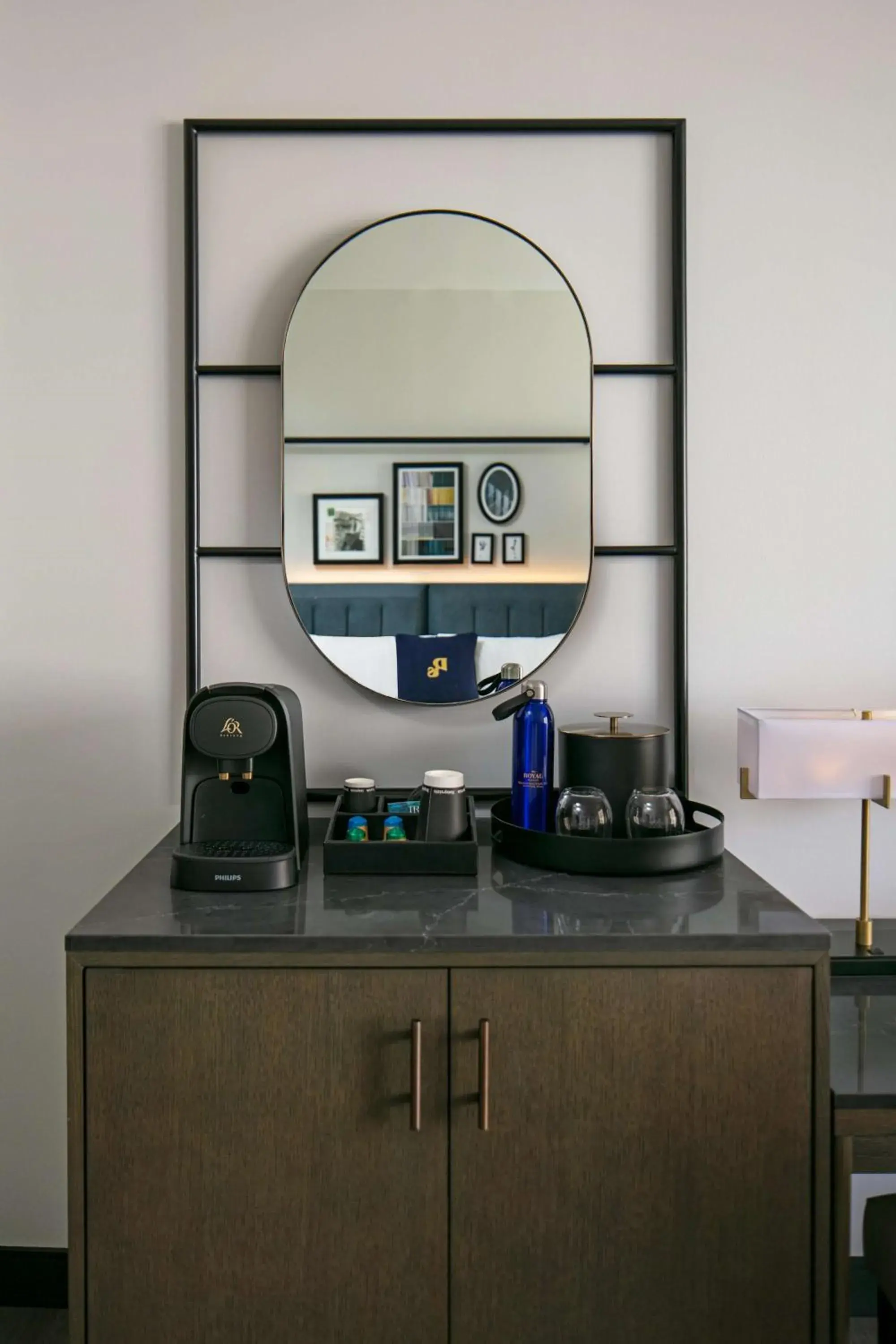 King Room with Atrium Gallery View - Mobility Accessible with Roll-In Shower in The Royal Sonesta Washington DC Capitol Hill King Room with Atrium Gallery View - Mobility Accessible with Roll-In Shower in The Royal Sonesta Washington DC Capitol Hill