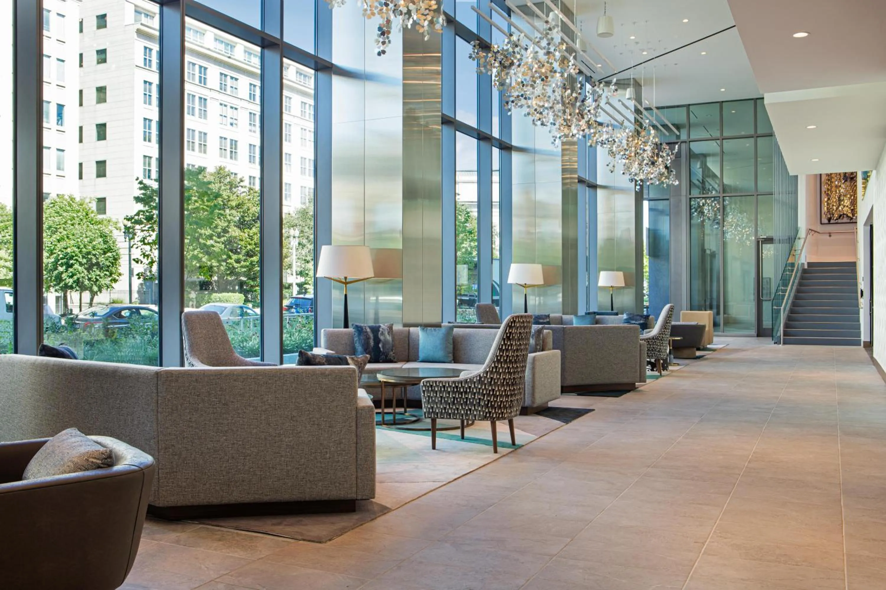 Seating area in The Royal Sonesta Washington DC Capitol Hill