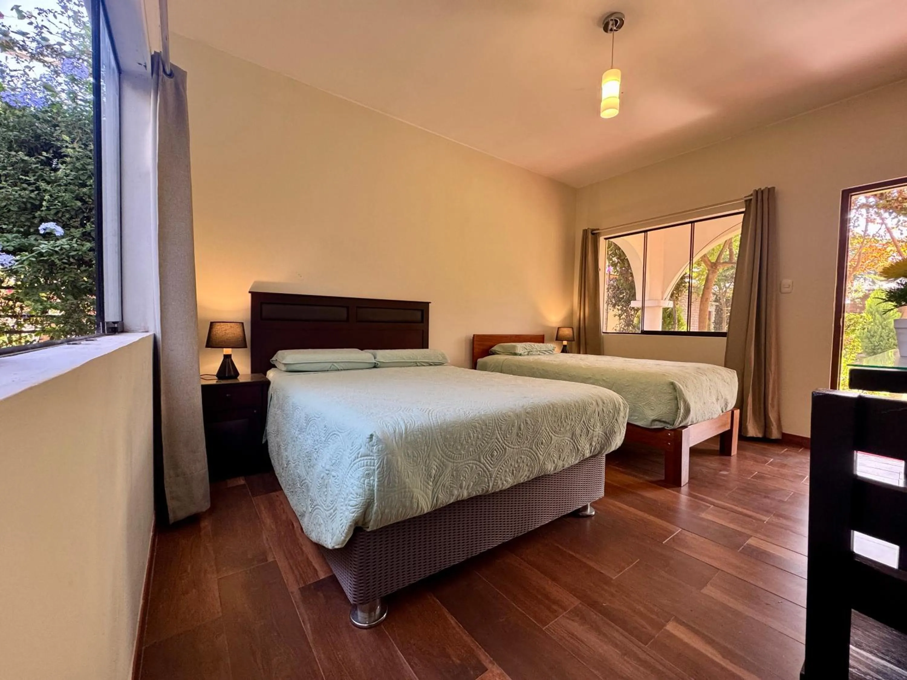 Bed in Casa Hotel Mamaluna