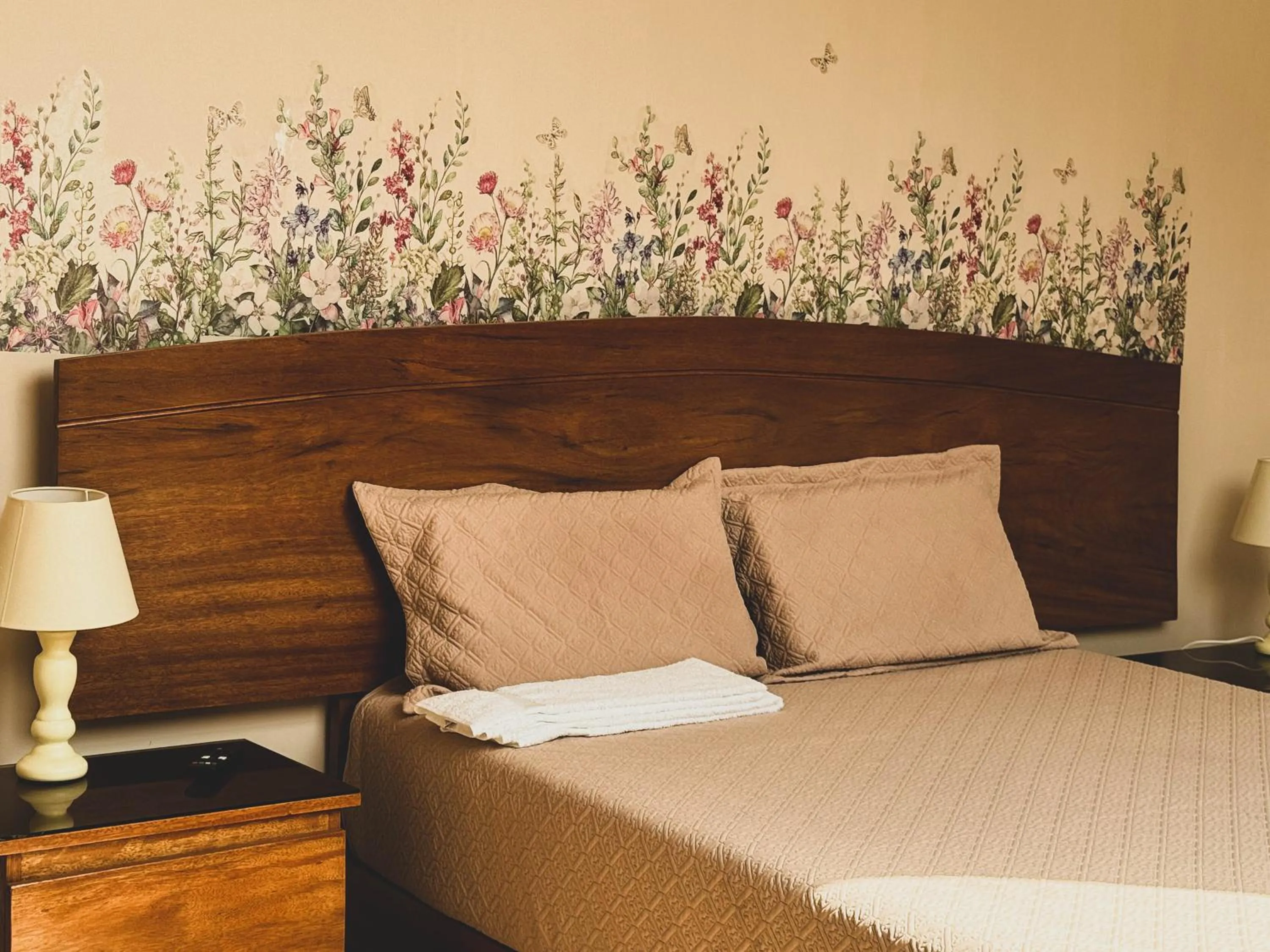 Bed in Casa Hotel Mamaluna