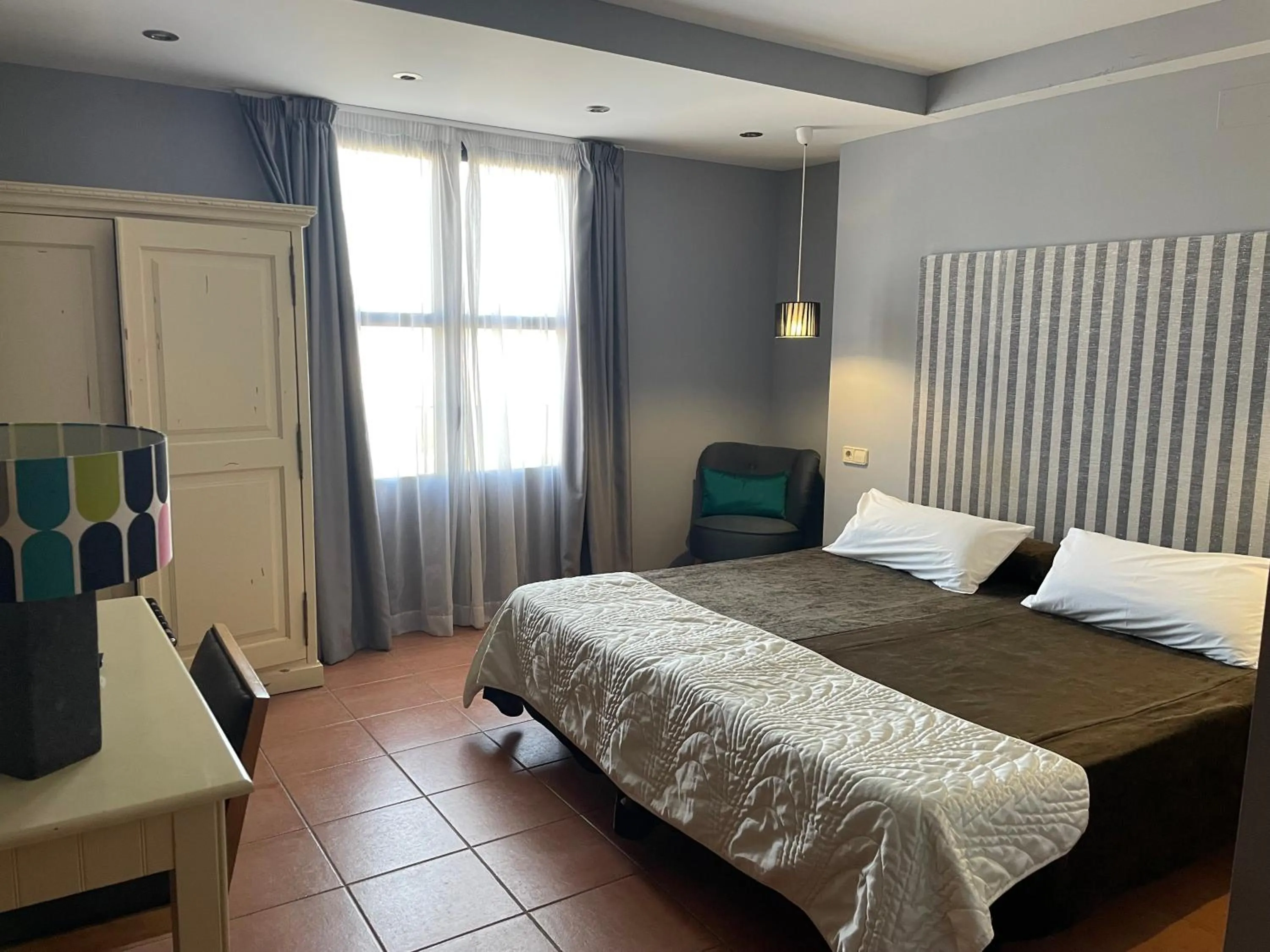 Bed in Hotel Patilla Ciudad de Requena