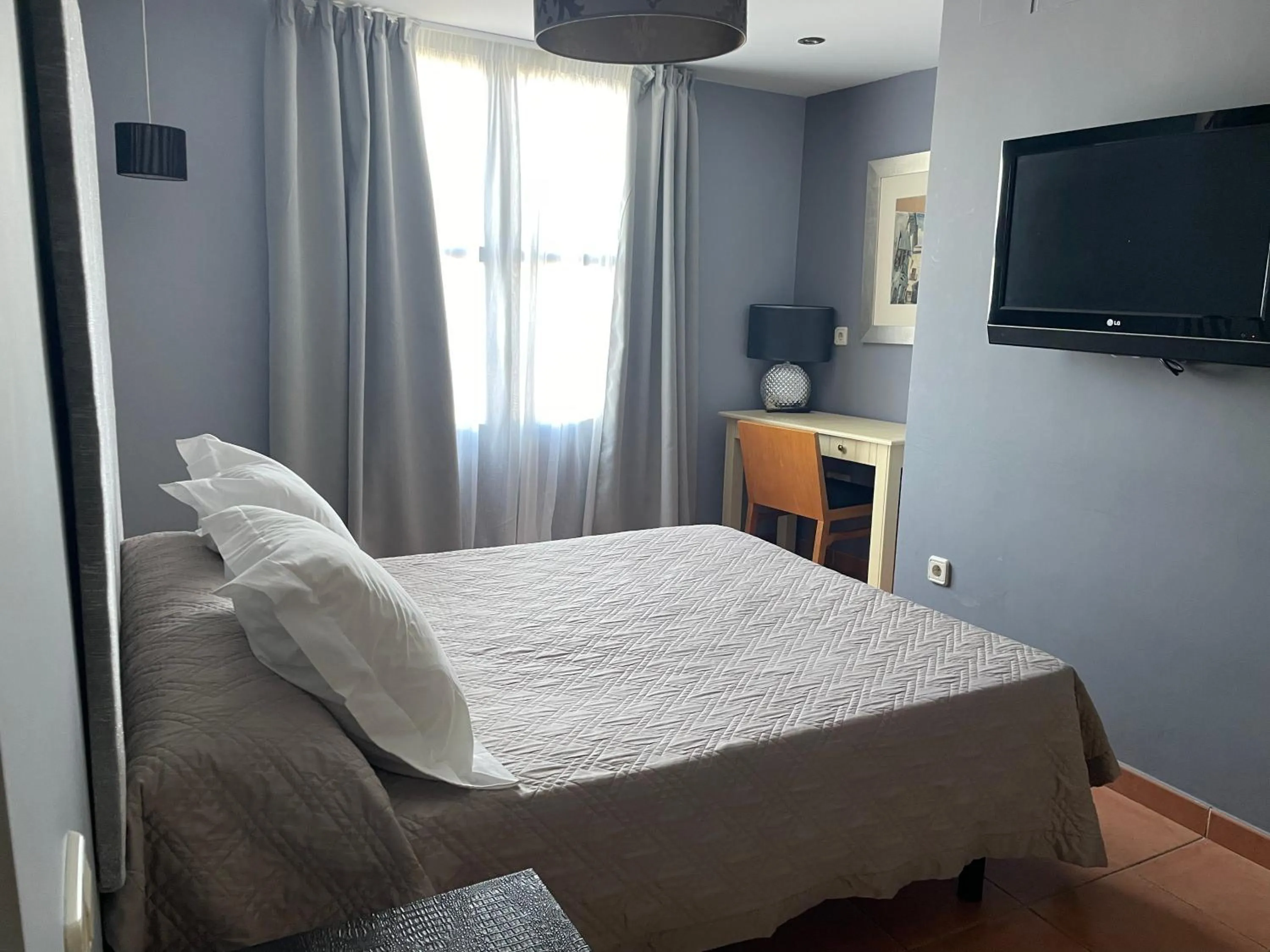 Bed in Hotel Patilla Ciudad de Requena