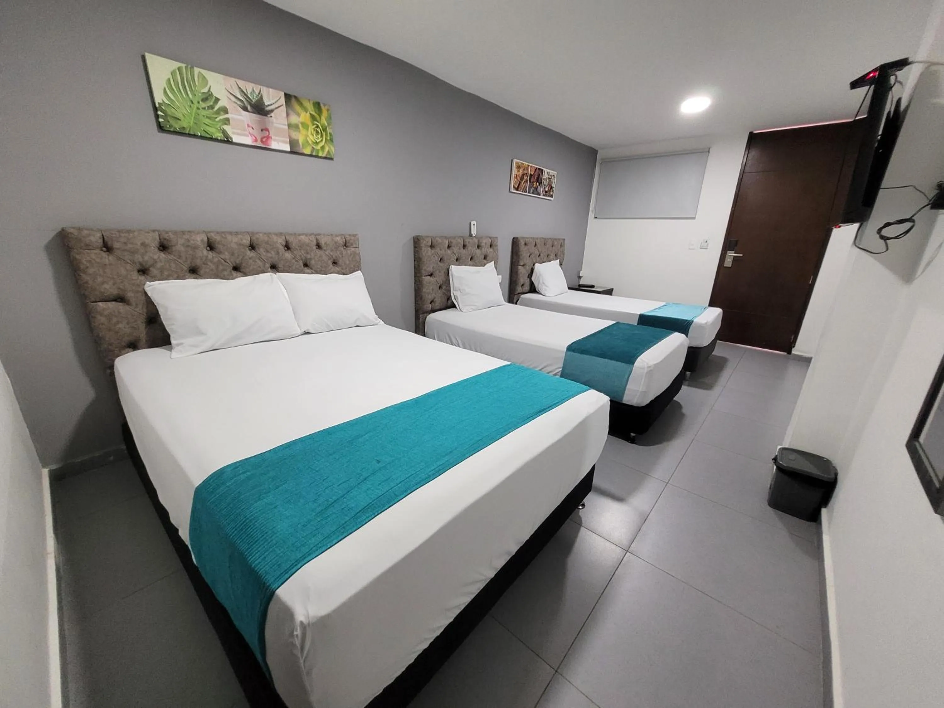 Bed in Hotel Med Suites 94