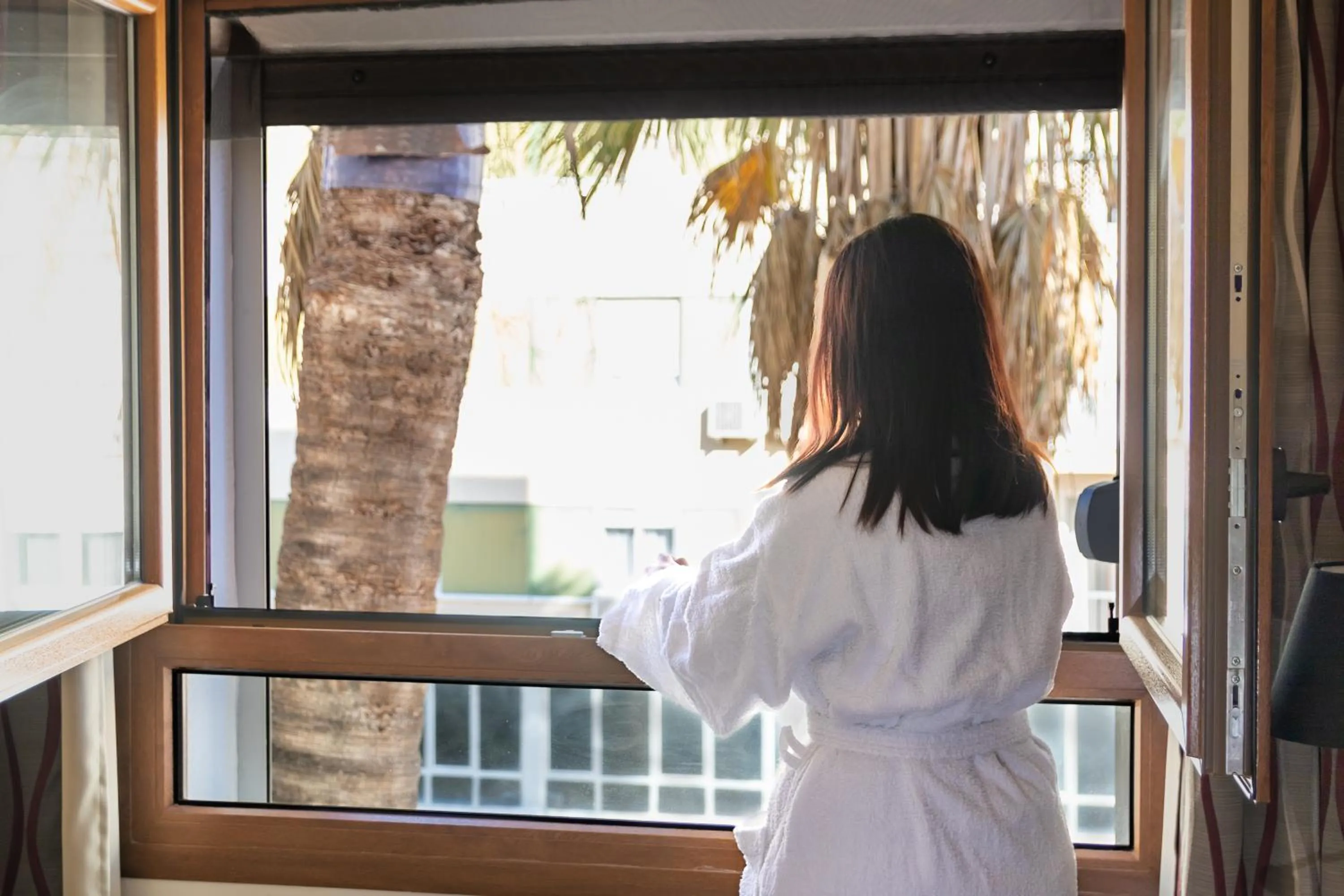Garden view in Hotel Regio Cádiz