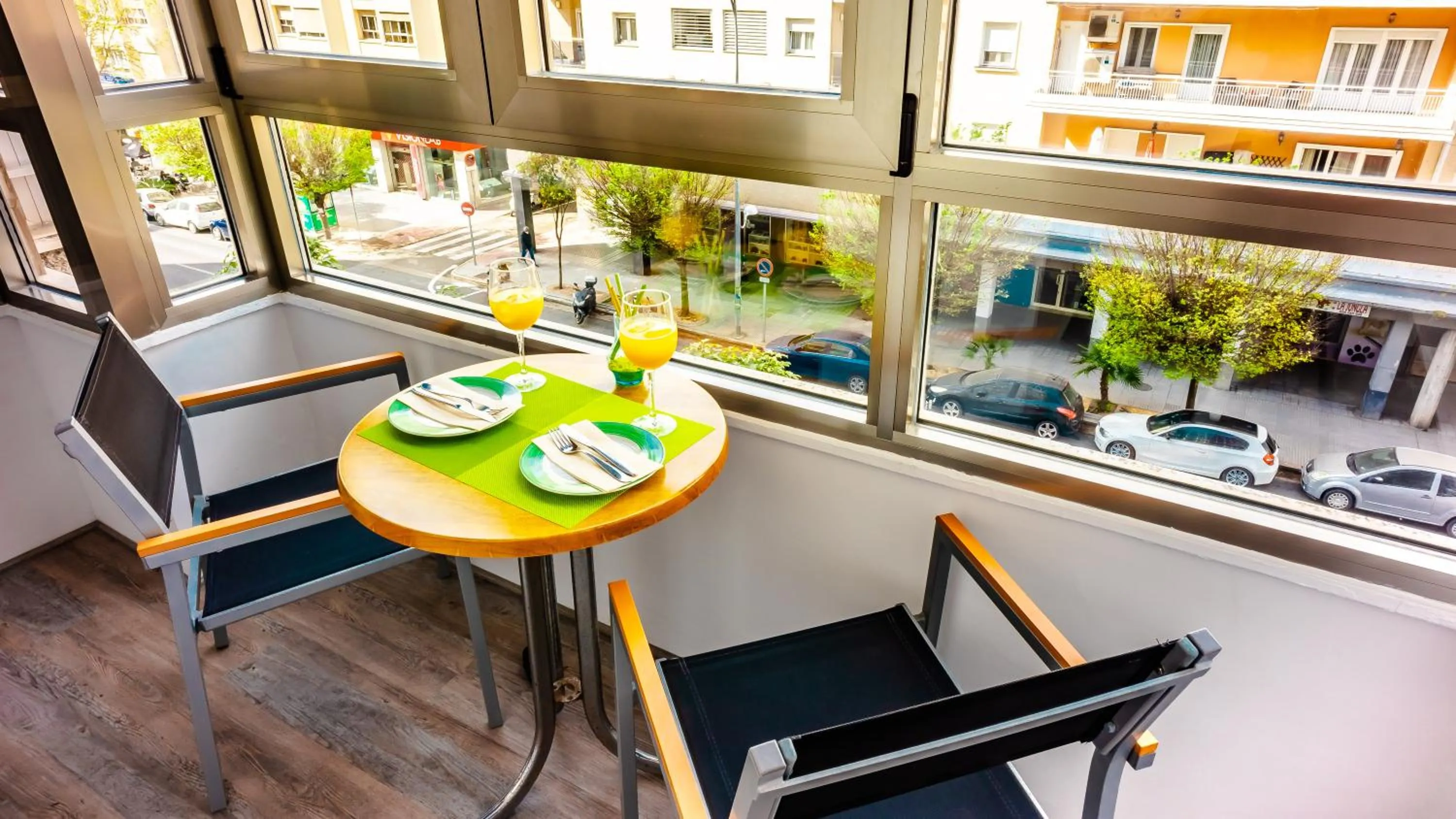 Balcony/Terrace in Hotel Regio Cádiz