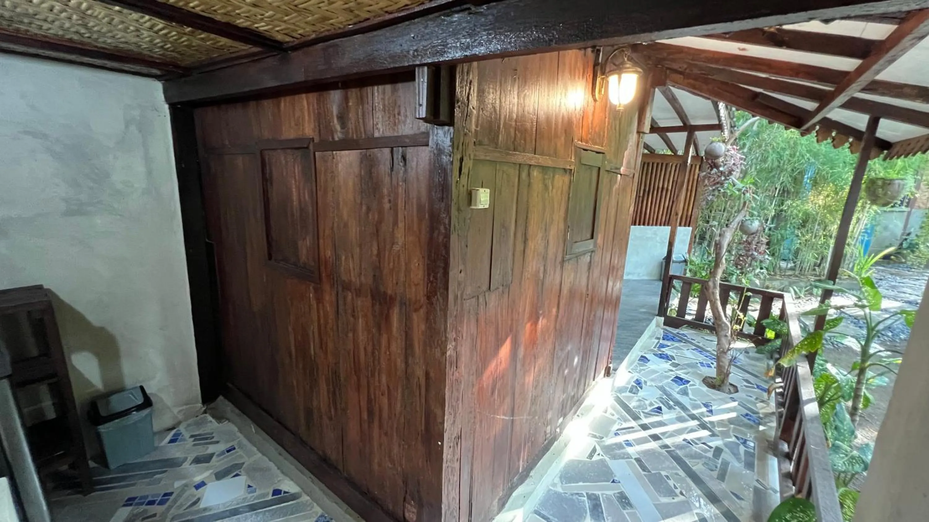 Garden view in Tahlia's Villa