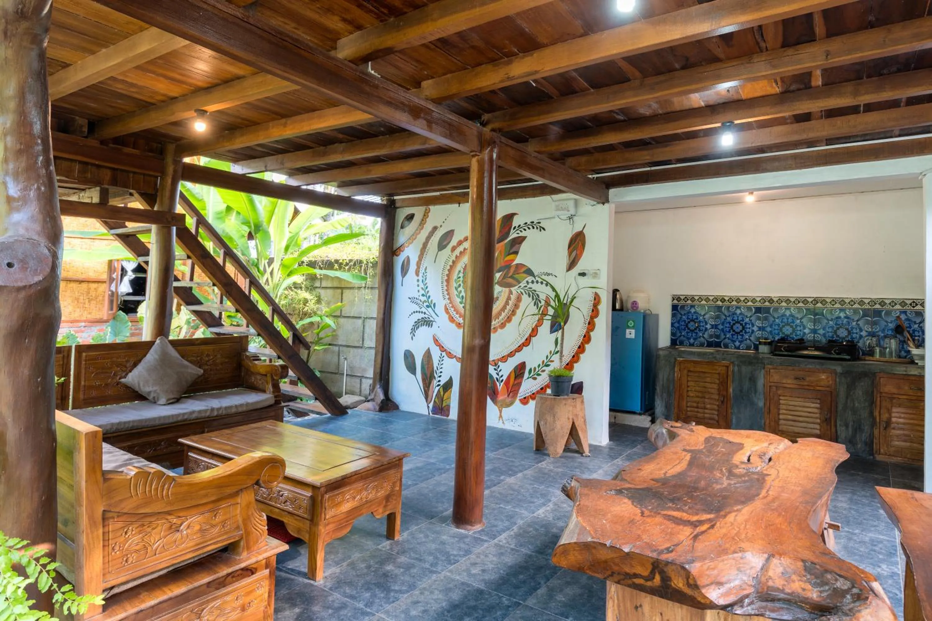 Living room in Tahlia's Villa