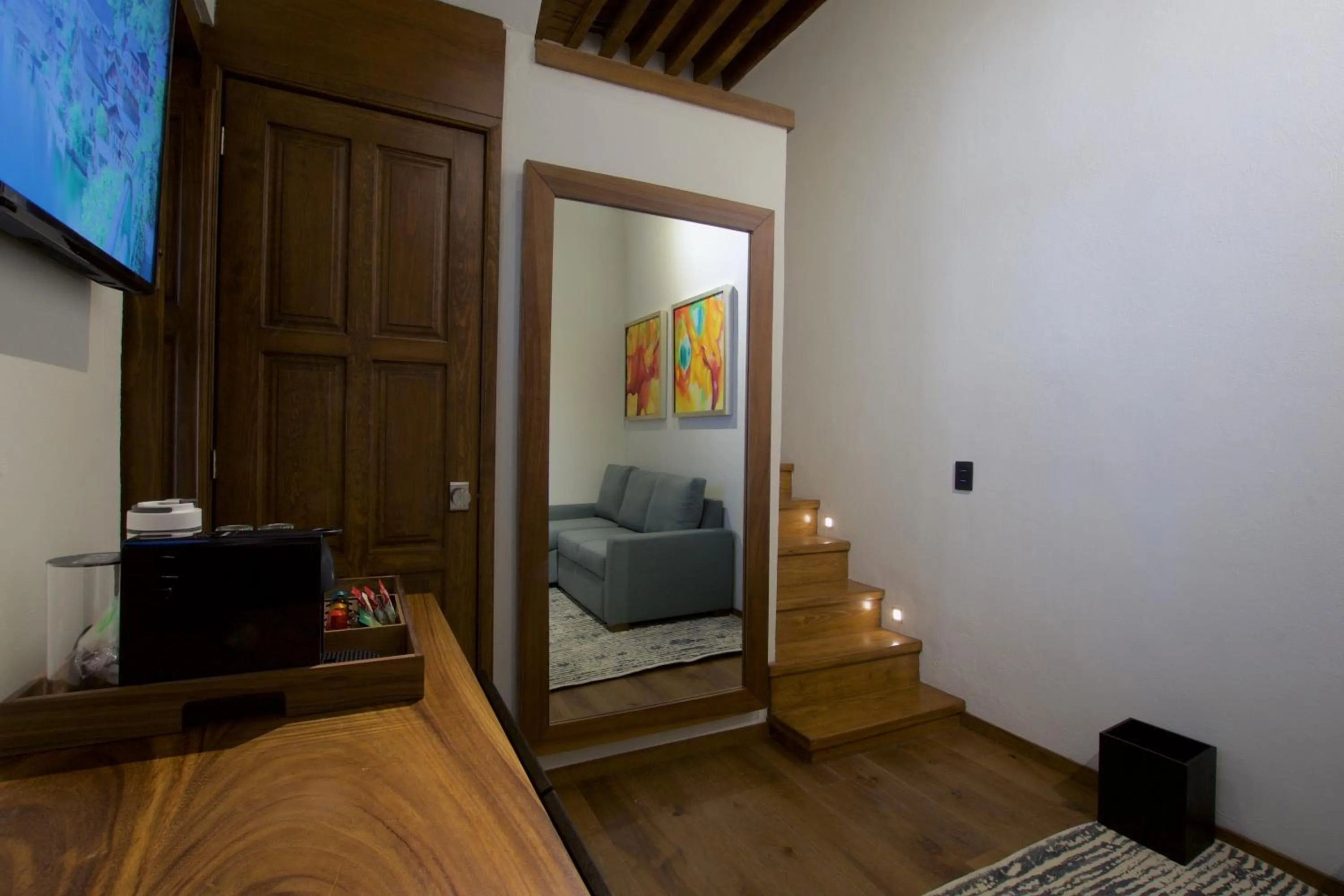 Living room in Nueve 25 Hotel Boutique