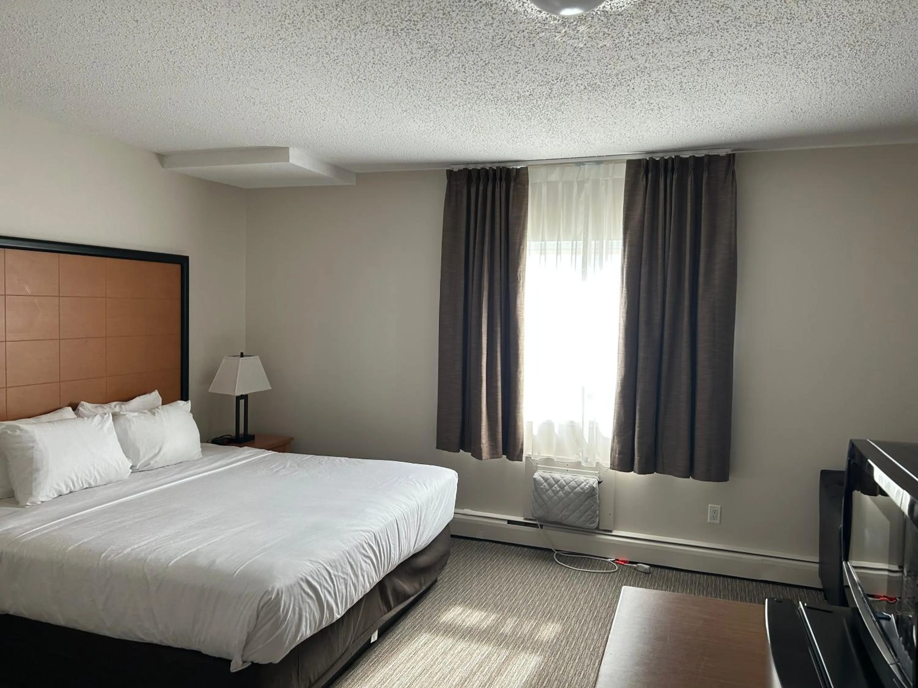 Bed in Anavada Inn & Suites - Grande Prairie