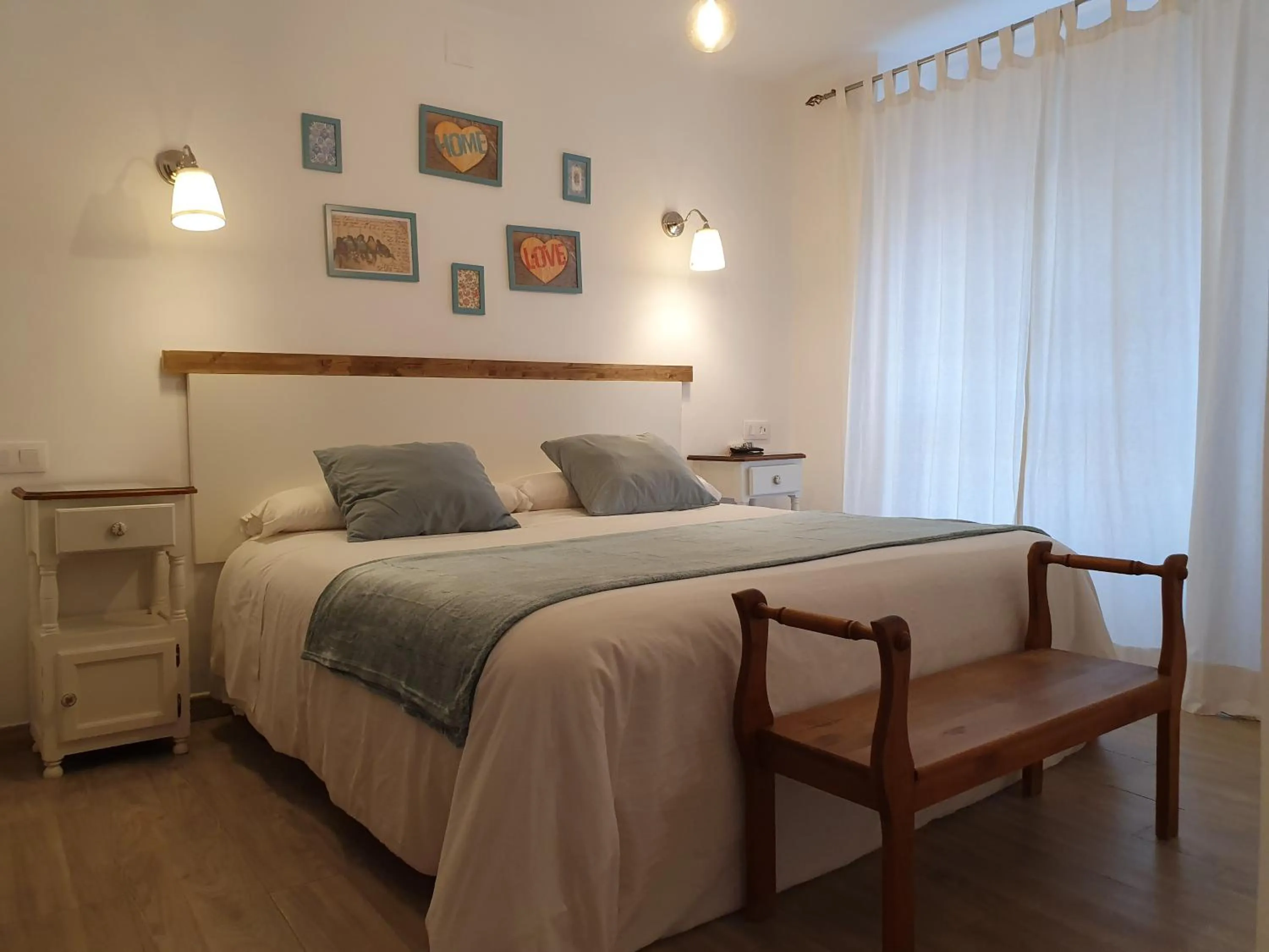 Decorative detail, Bed in El Nogal Home