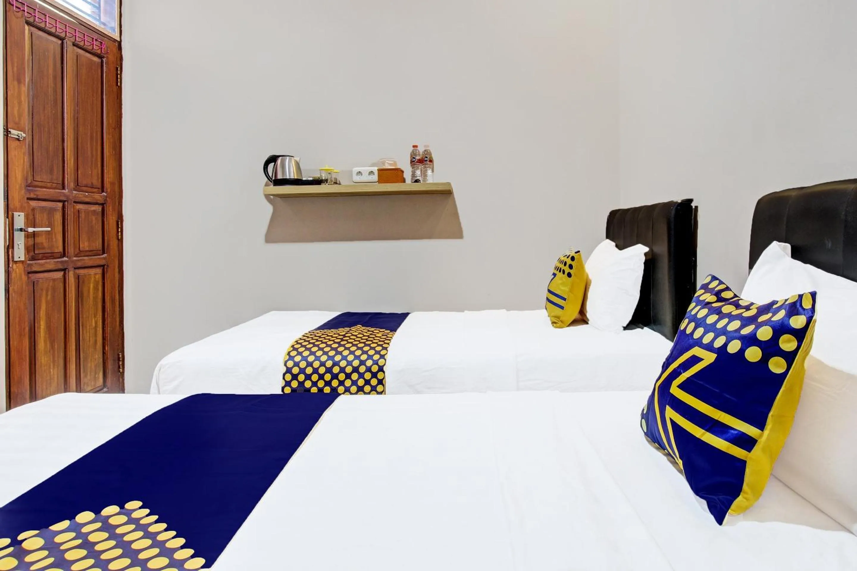 Bedroom in Hotel O Guest House Mustika Syariah Near alun alun kota purwokerto