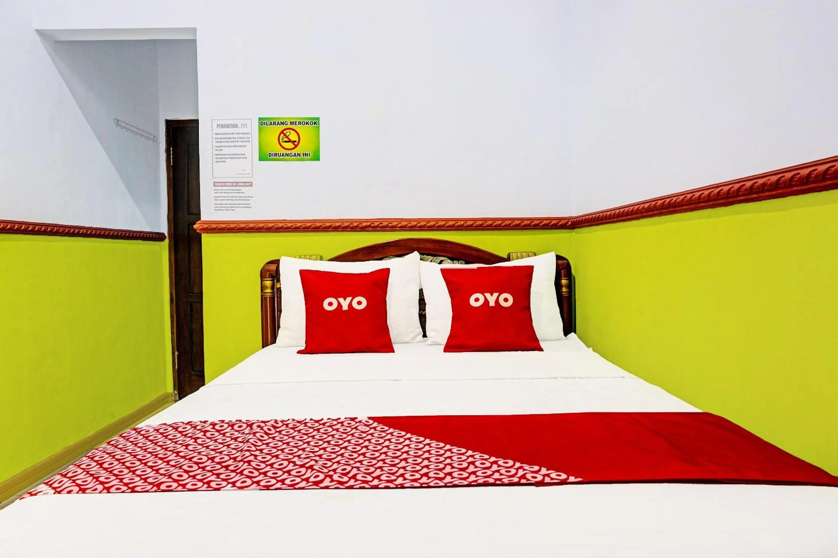 Bedroom, Bed in Hotel O Noril Haromain Homestay Syariah