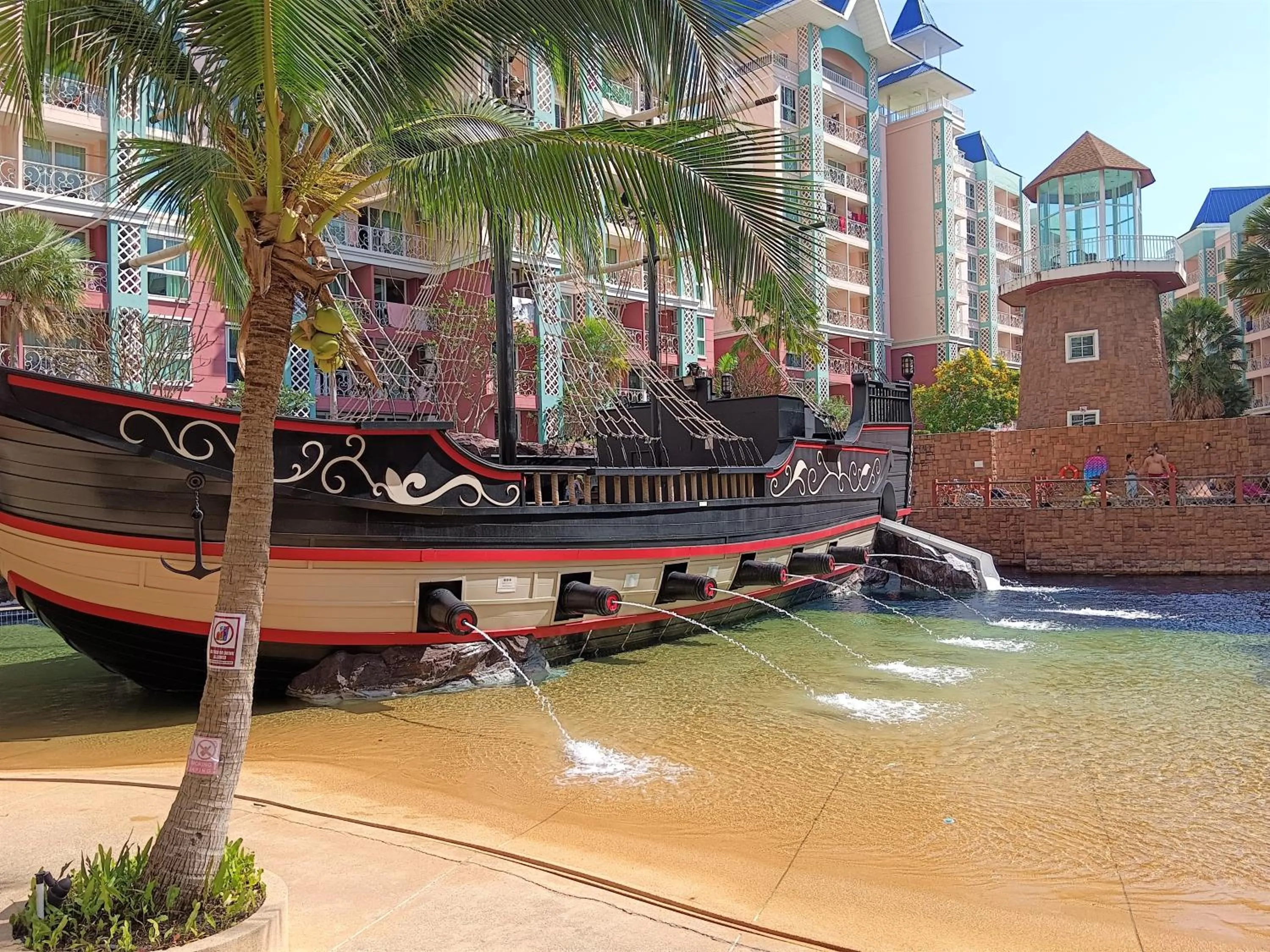 Property building in Grande Caribbean Condo Resort Pattaya