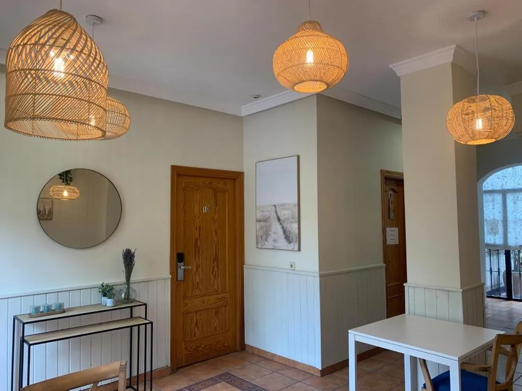 Lobby or reception in Hostal Moscatel
