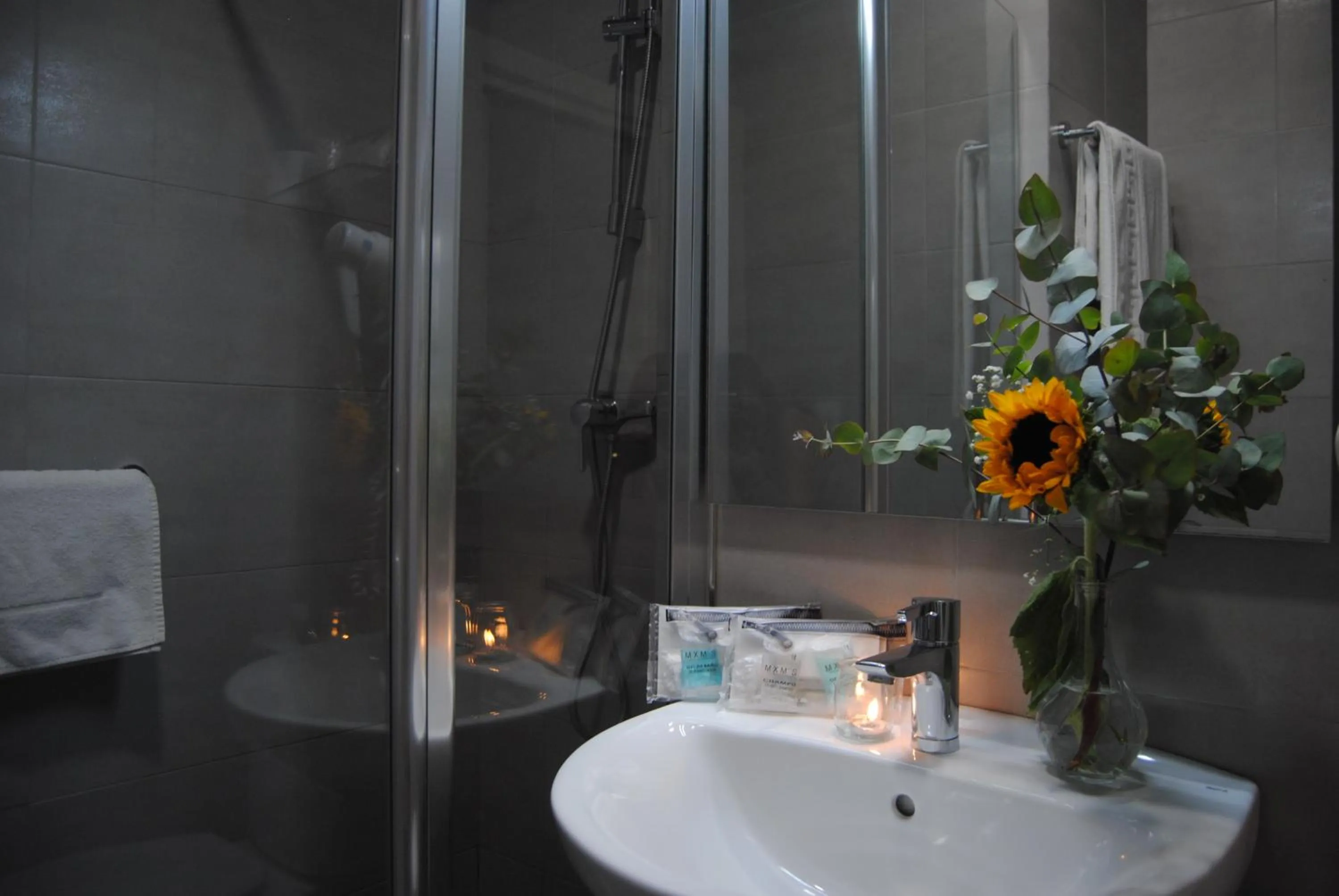 Shower in Hotel Los Olivos