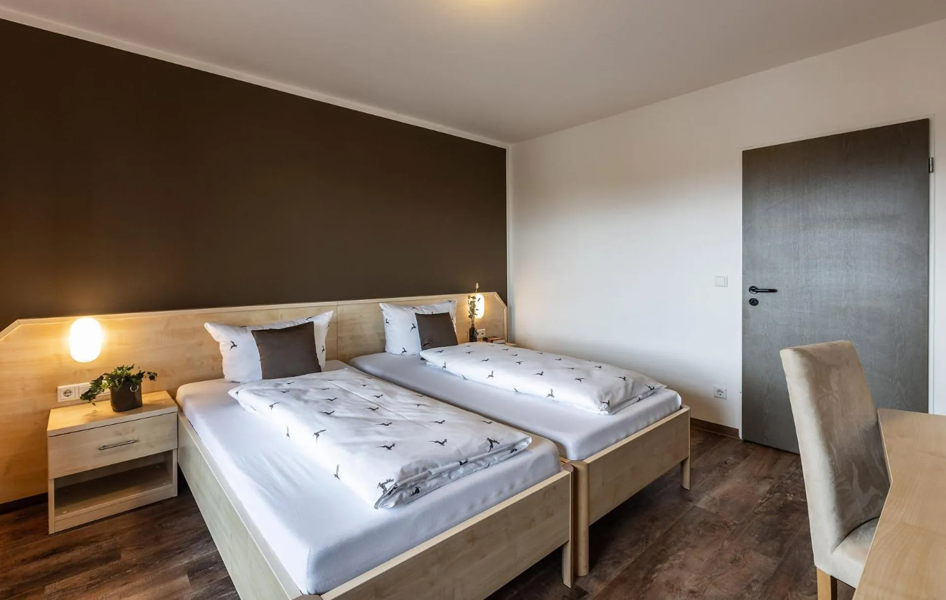 Photo of the whole room, Bed in Brauereigasthof Hofmark