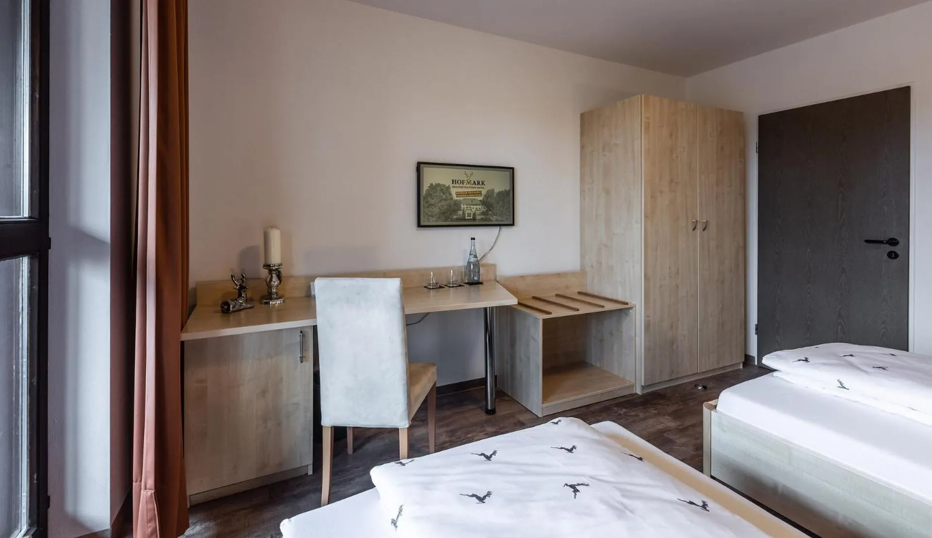 Photo of the whole room, Bed in Brauereigasthof Hofmark