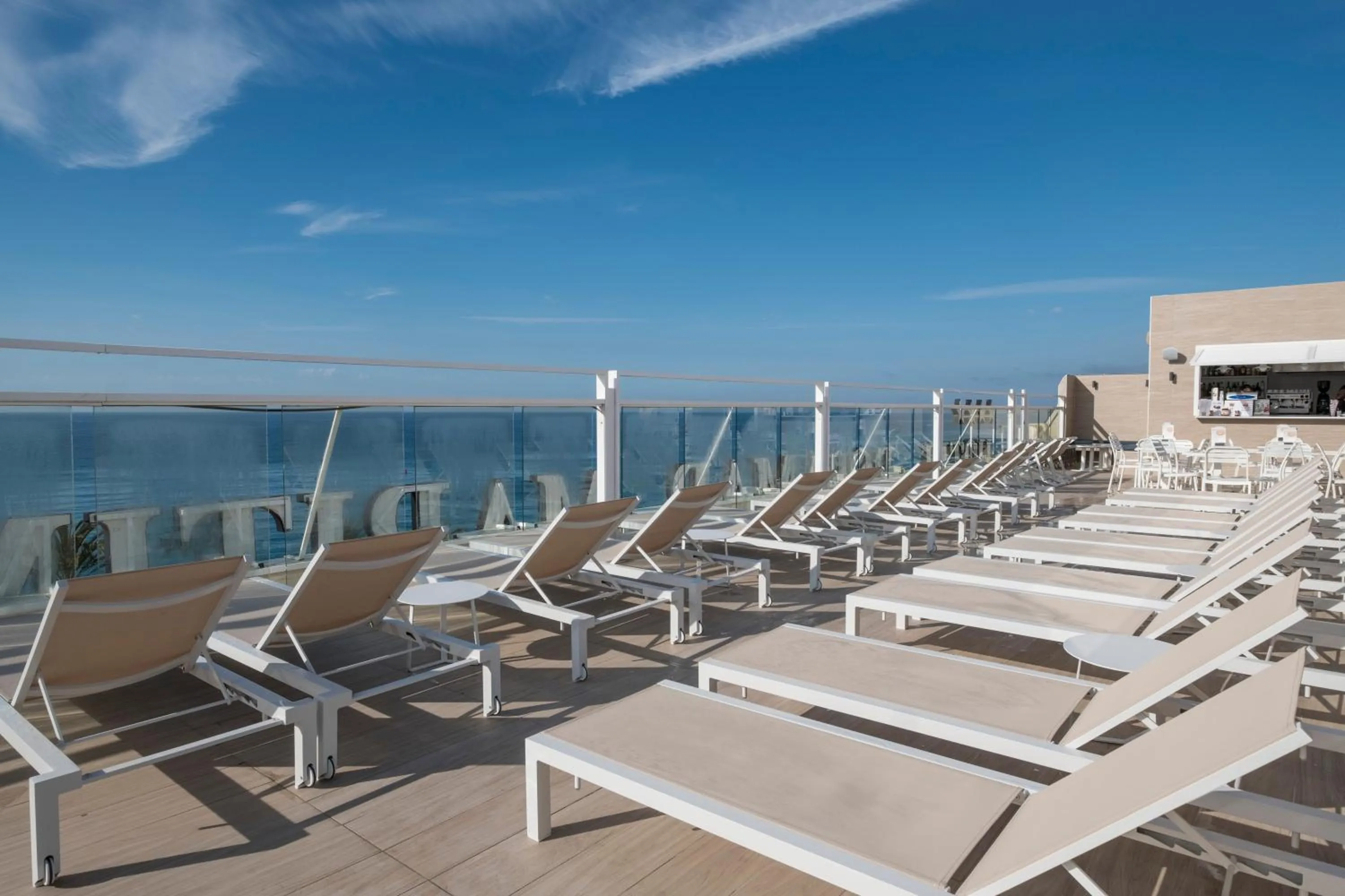 Balcony/Terrace in Rosamar Maritim 4*