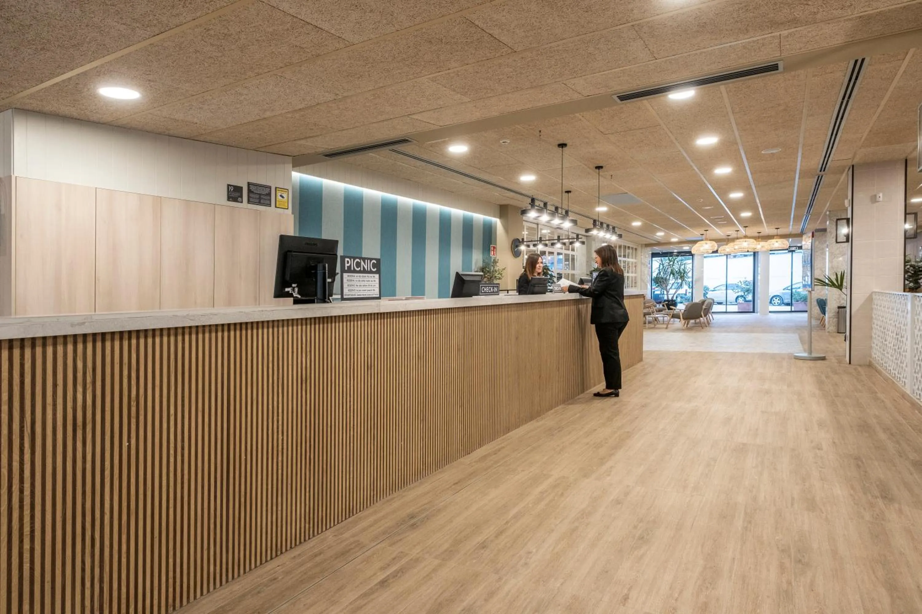 Lobby or reception in Hotel Rosamar Garden Resort 4*