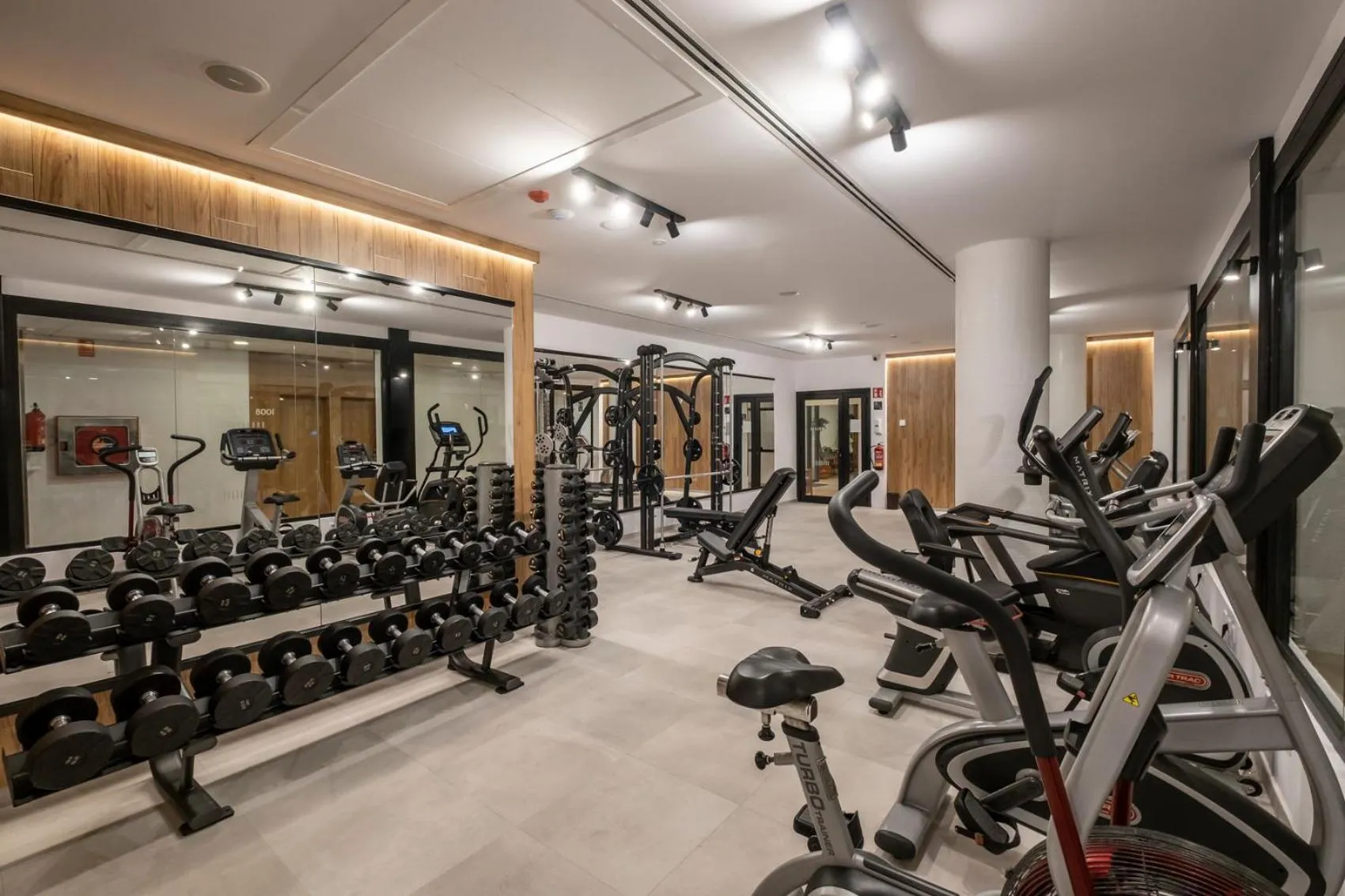 Fitness centre/facilities in Rosamar & Spa 4*s