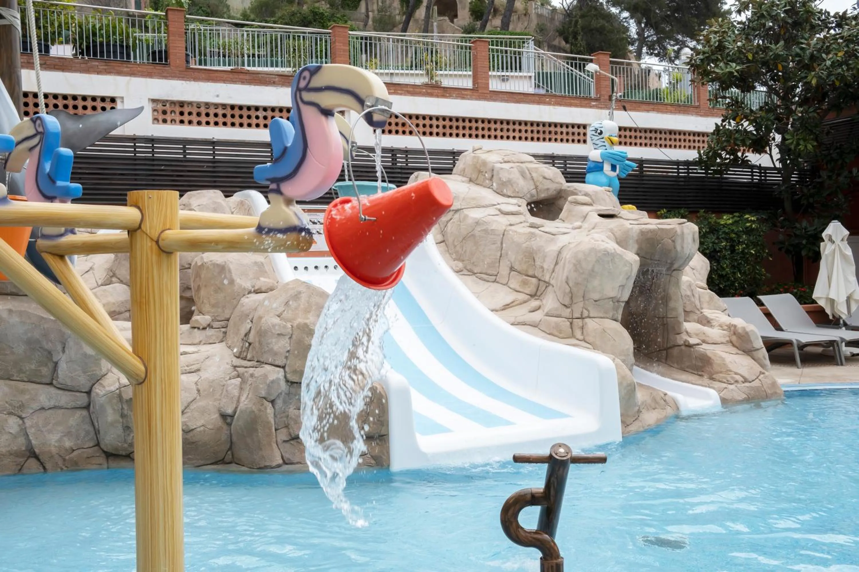 Swimming pool in Rosamar & Spa 4*s