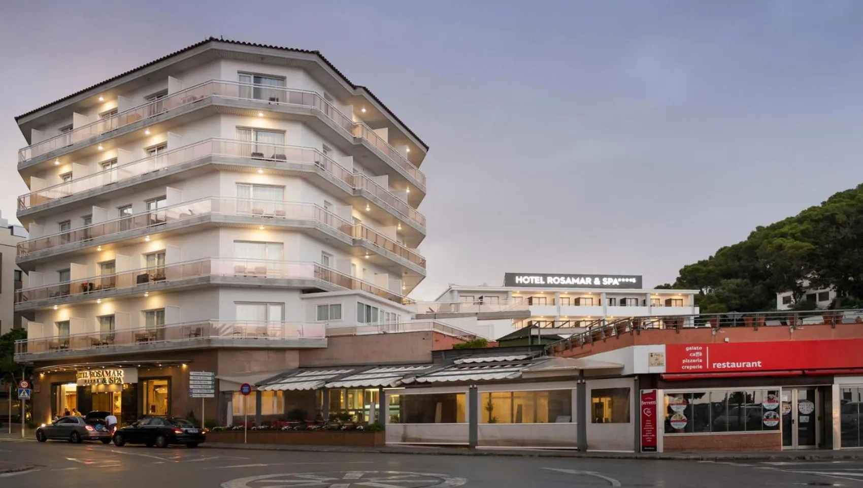 Facade/entrance in Rosamar & Spa 4*s