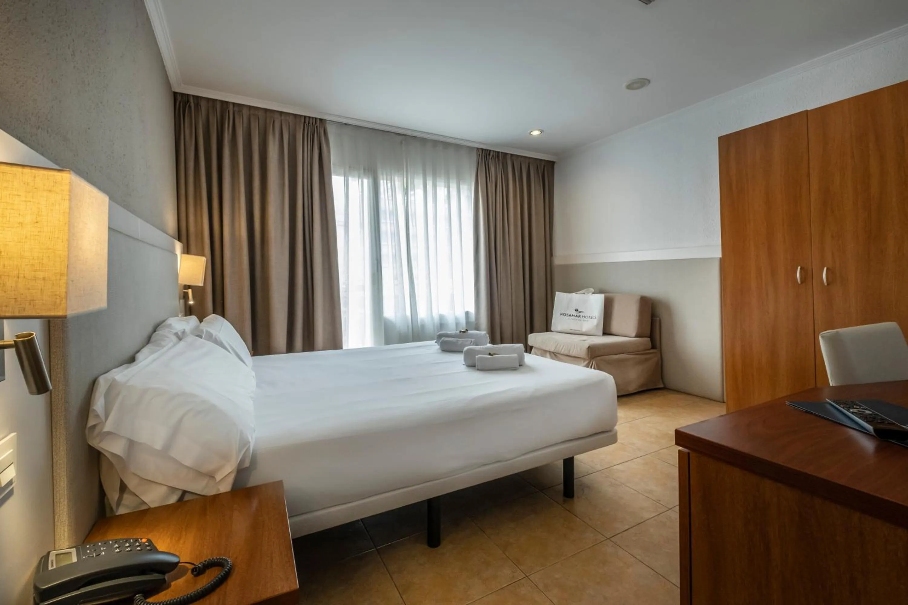 Photo of the whole room, Bed in Rosamar & Spa 4*s