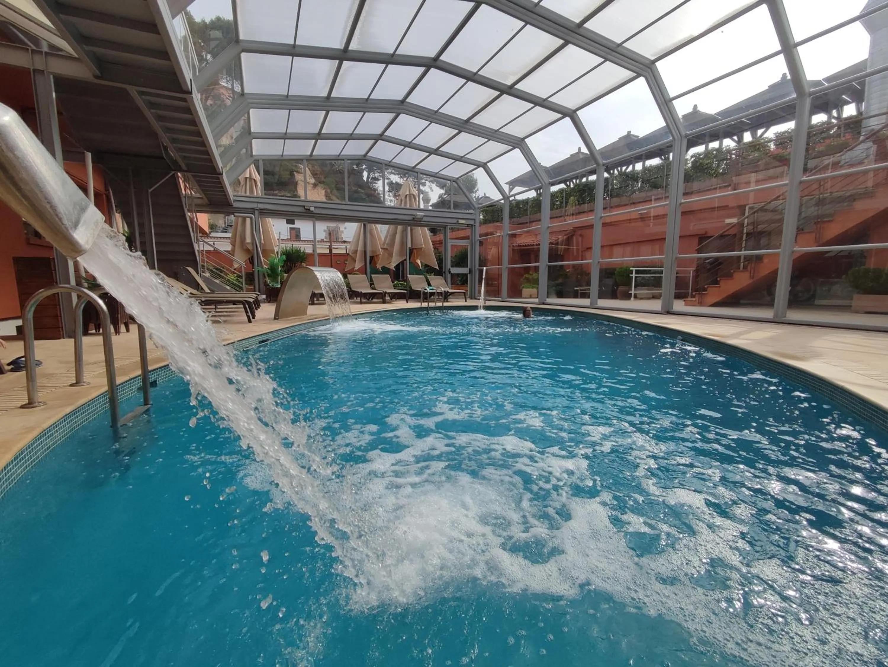 Swimming pool in Rosamar & Spa 4*s